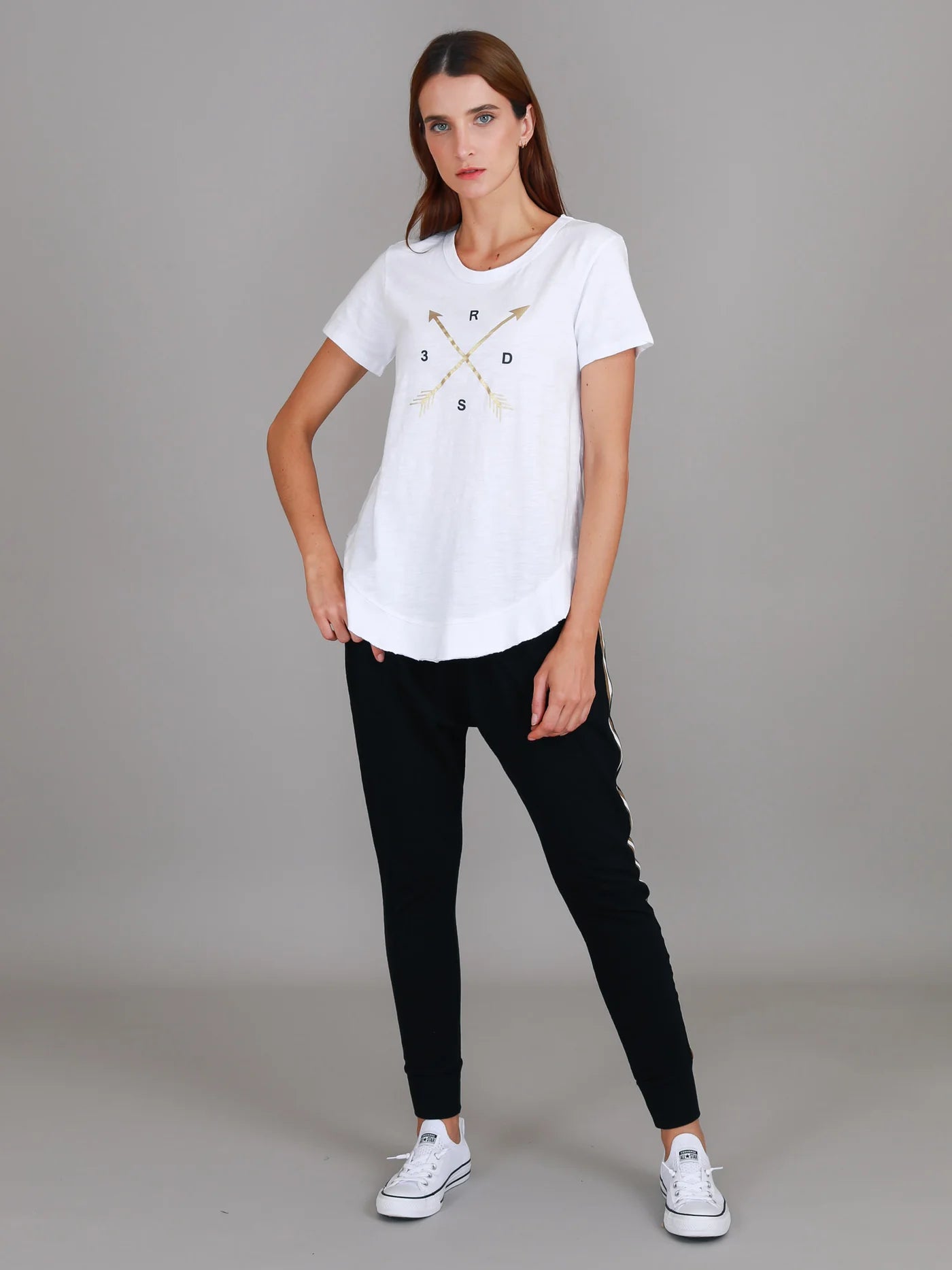 Cooma Arrow Graphic Tshirt (Plus Size)