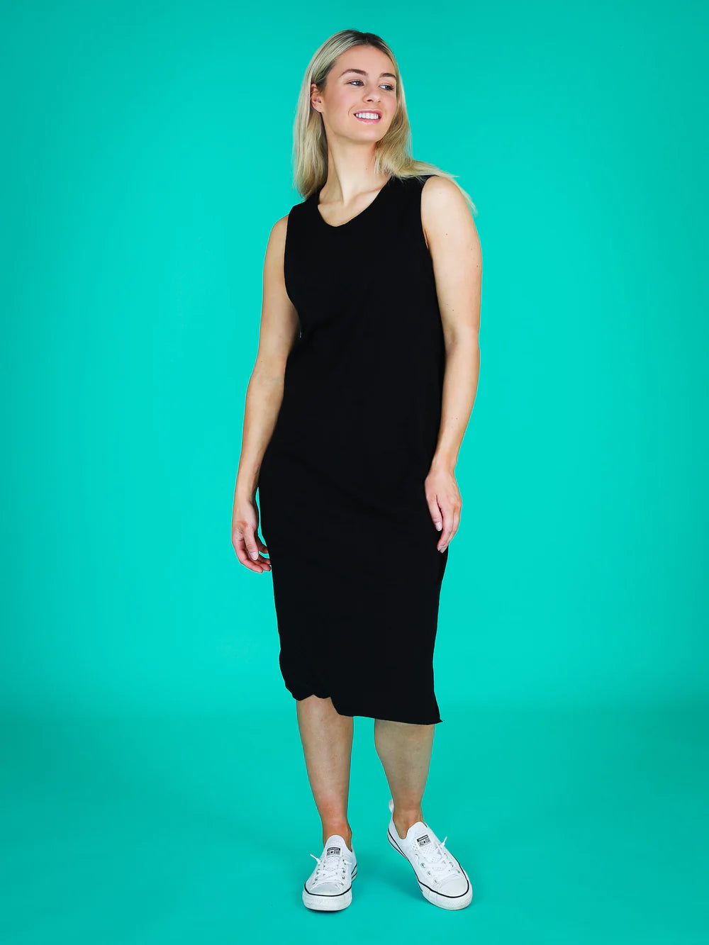 Shop Ladies Clothing Online, 3rd Story Macy Midi Dress, Buy Macy Midi Dress online 3rd Story Clothing, 3rd Story Clothing, Little Black Dress