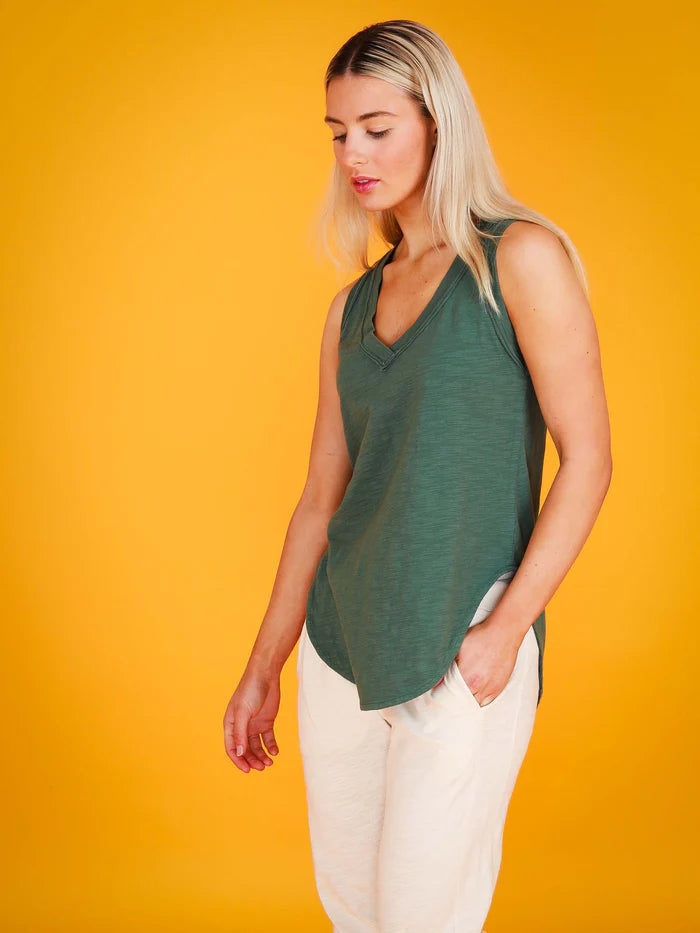 Audrey V Neck Tank Top