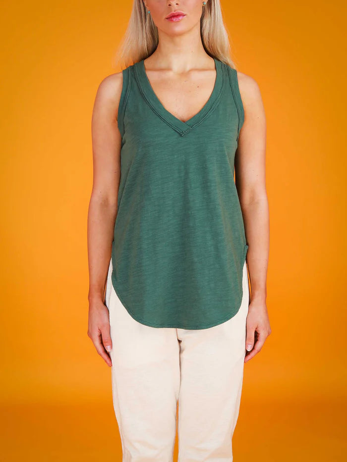 Audrey V Neck Tank Top