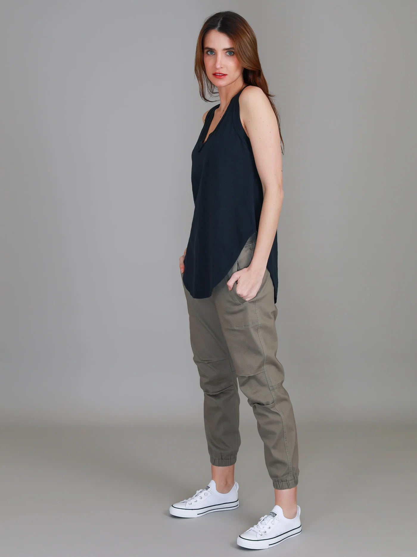 Audrey V Neck Tank Top