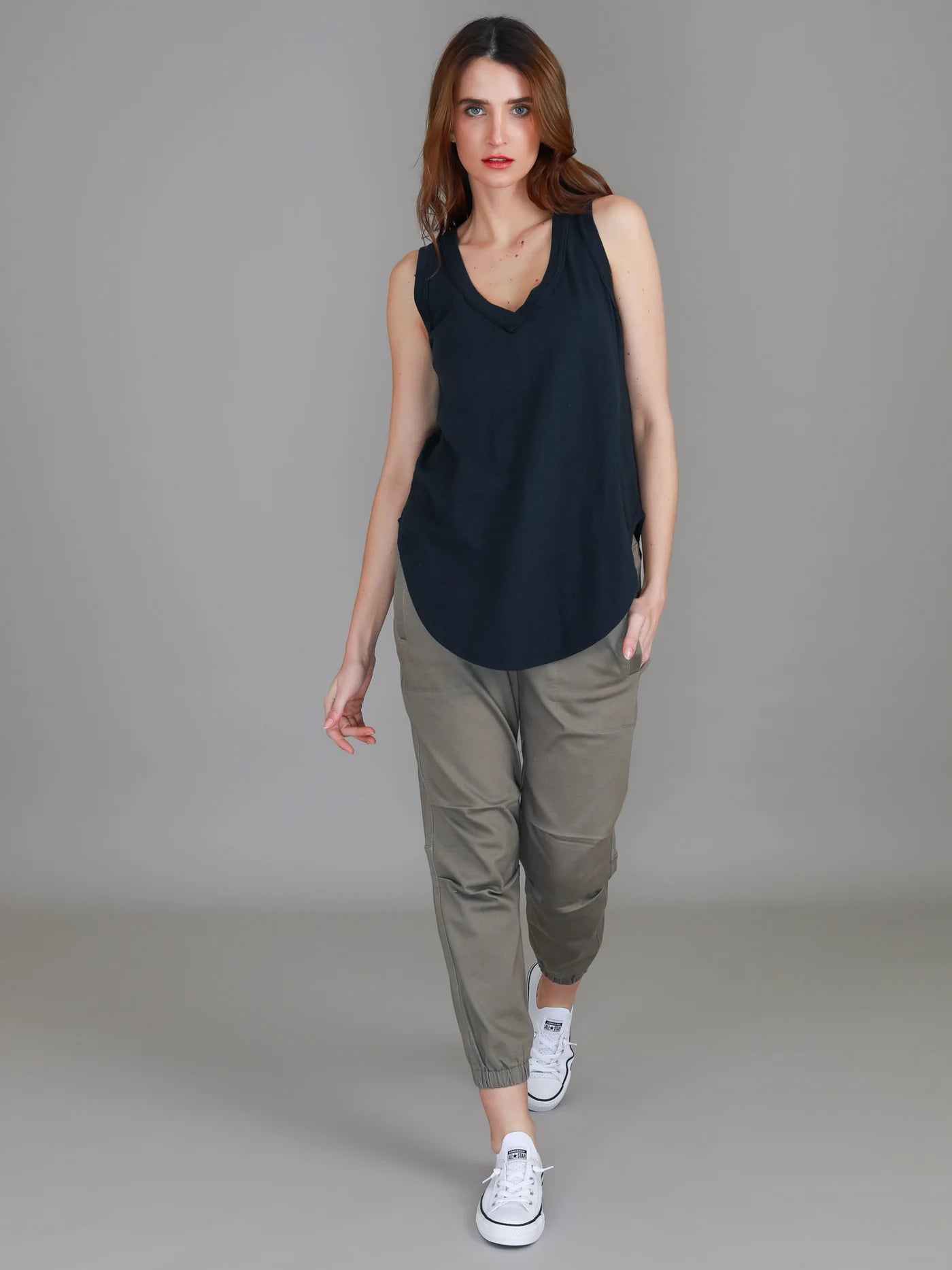 Audrey V Neck Tank Top