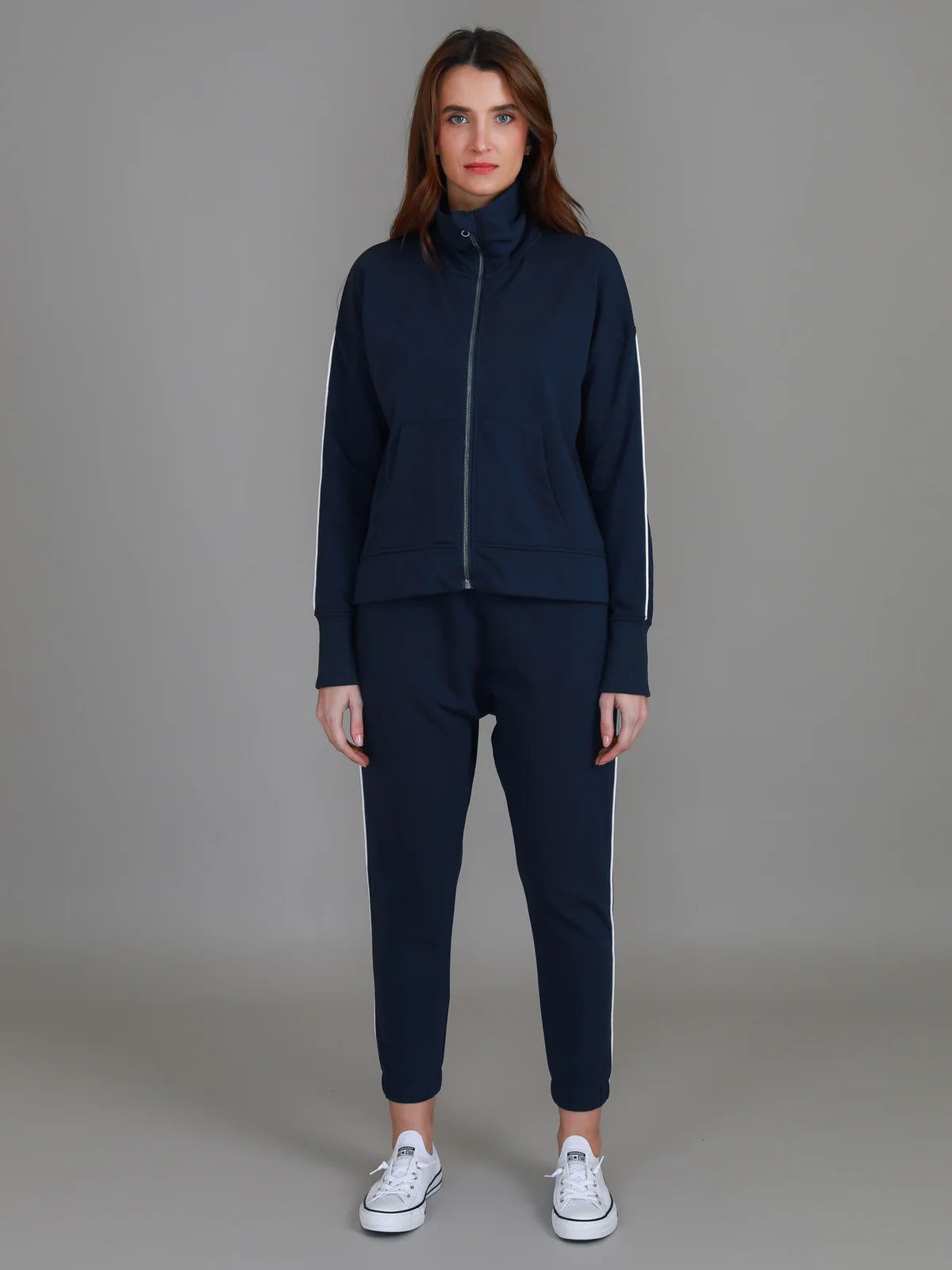 Ivy Side Stripe Sweatpants - Ink