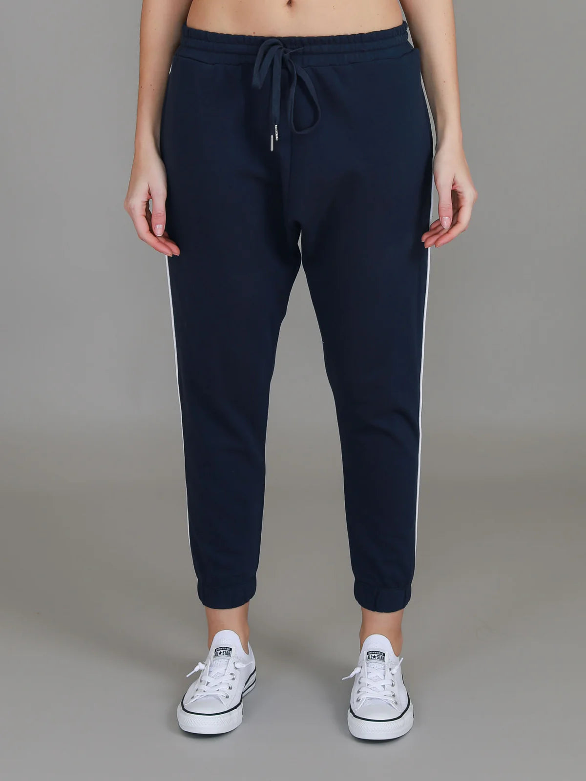 Ivy Side Stripe Sweatpants - Ink