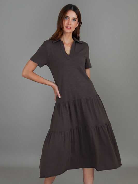 Tricia Polo Shirt Dress (Plus Size)