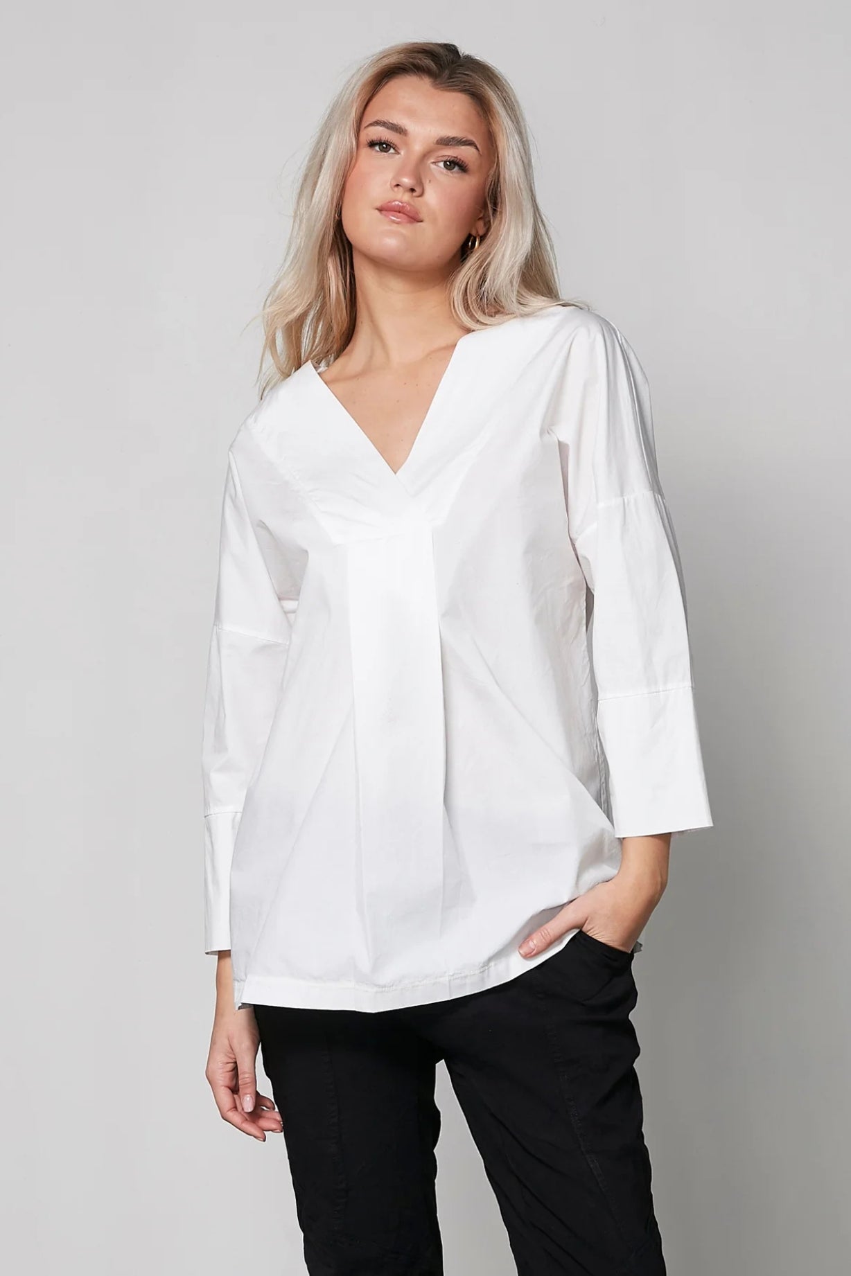 Yelda Blouse - White