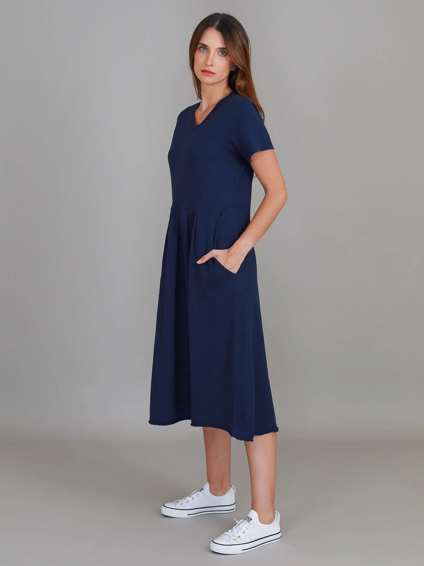 Nala Midi Dress with Pockets