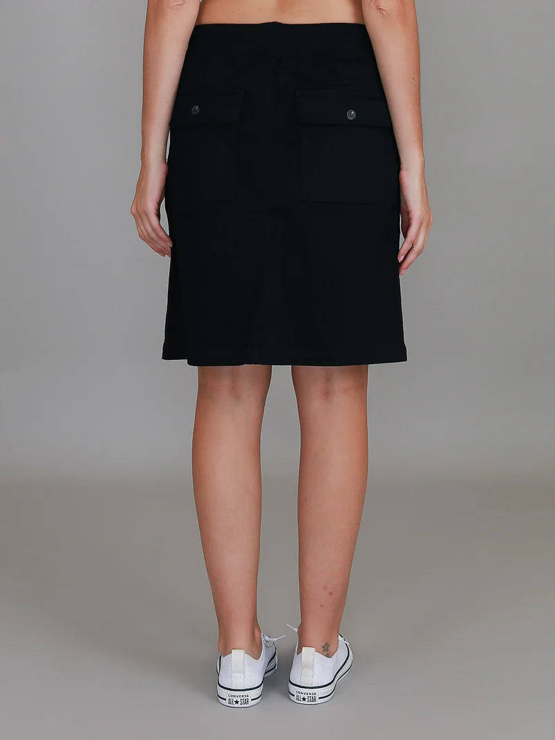 Pisces Drawstring Chino Skirt (Plus Size)