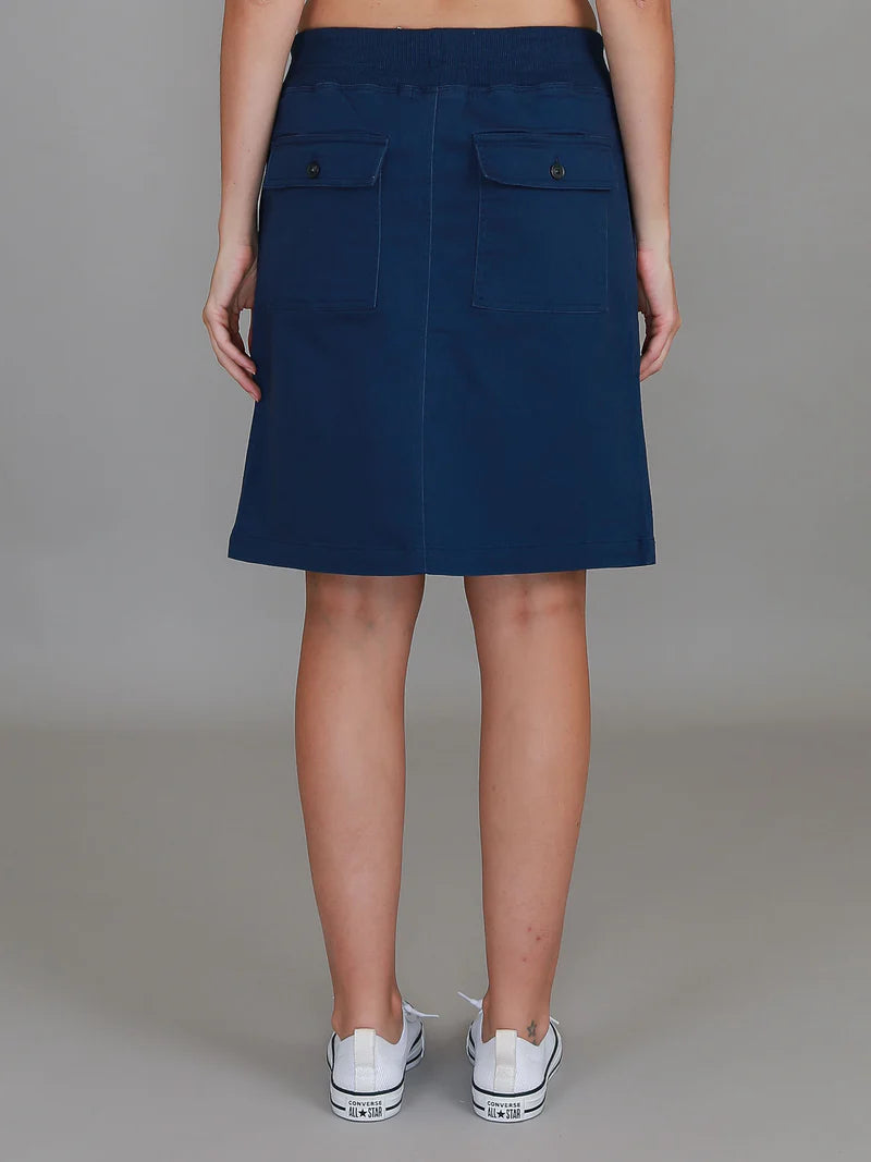 Pisces Drawstring Chino Skirt