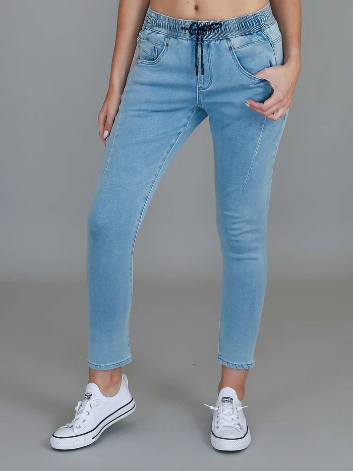 Margot Jogger Drawstring Jeans (Plus Size)