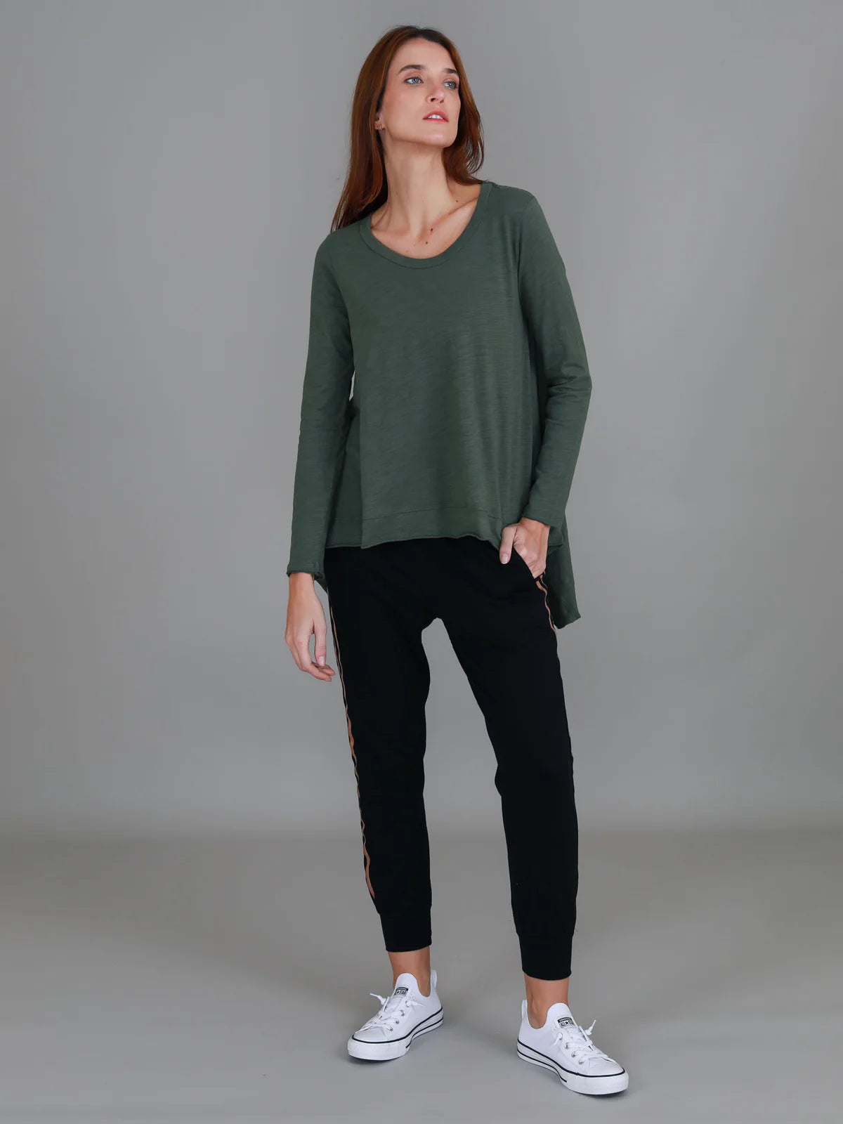 Willow Long Sleeved Tee - Plus Size