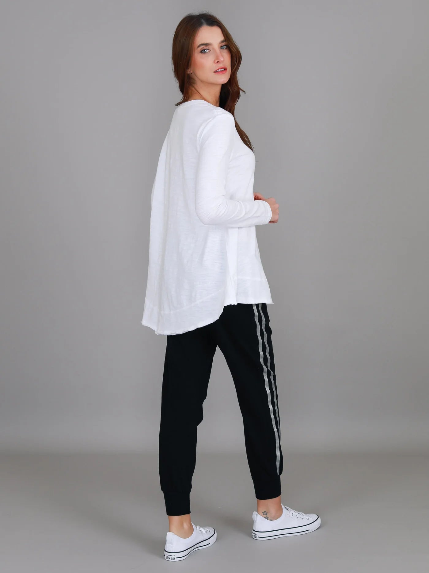 Mascot Wide Hem Long Sleeved Tee