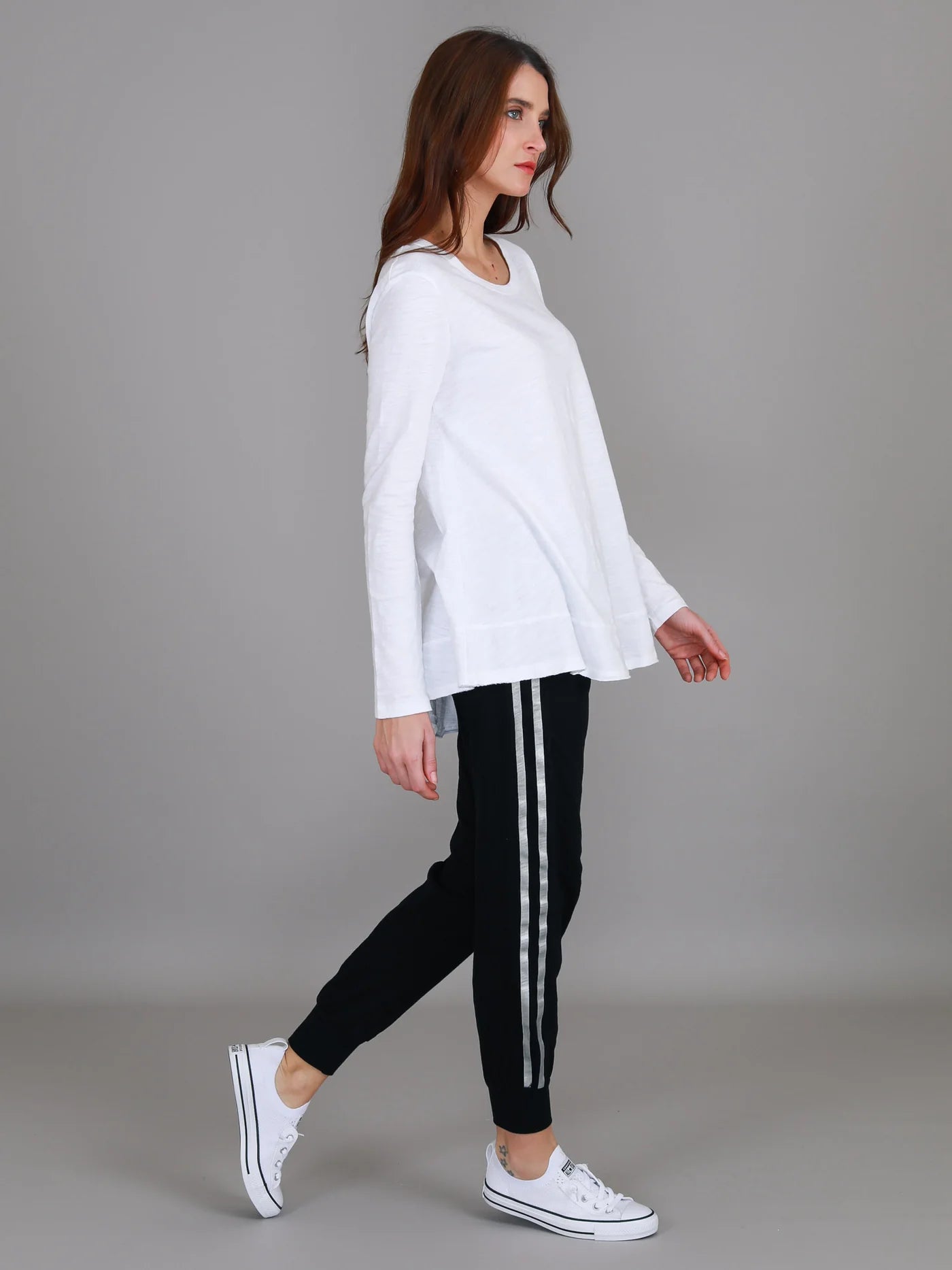 Mascot Wide Hem Long Sleeved Tee