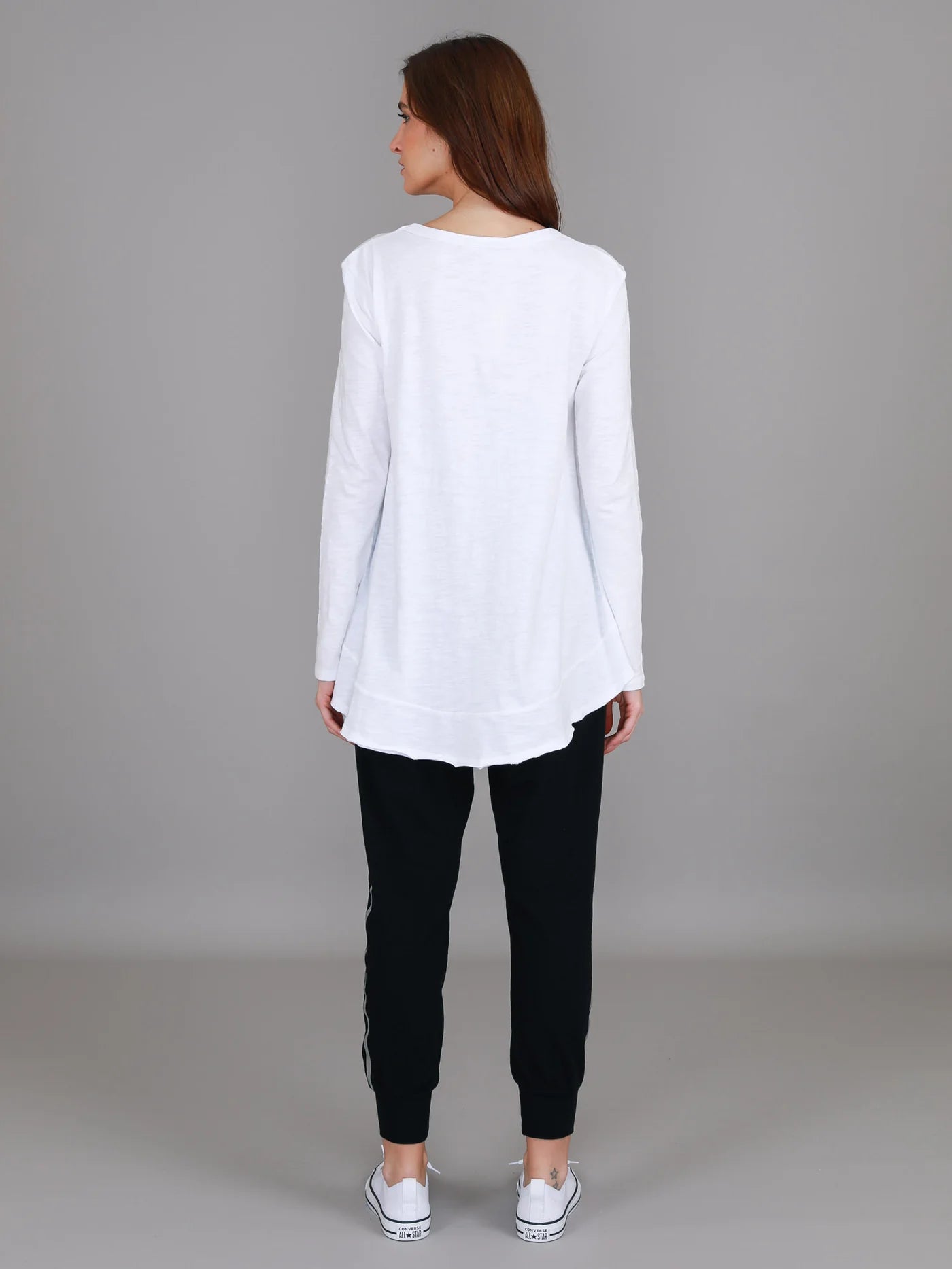Mascot Wide Hem Long Sleeved Tee
