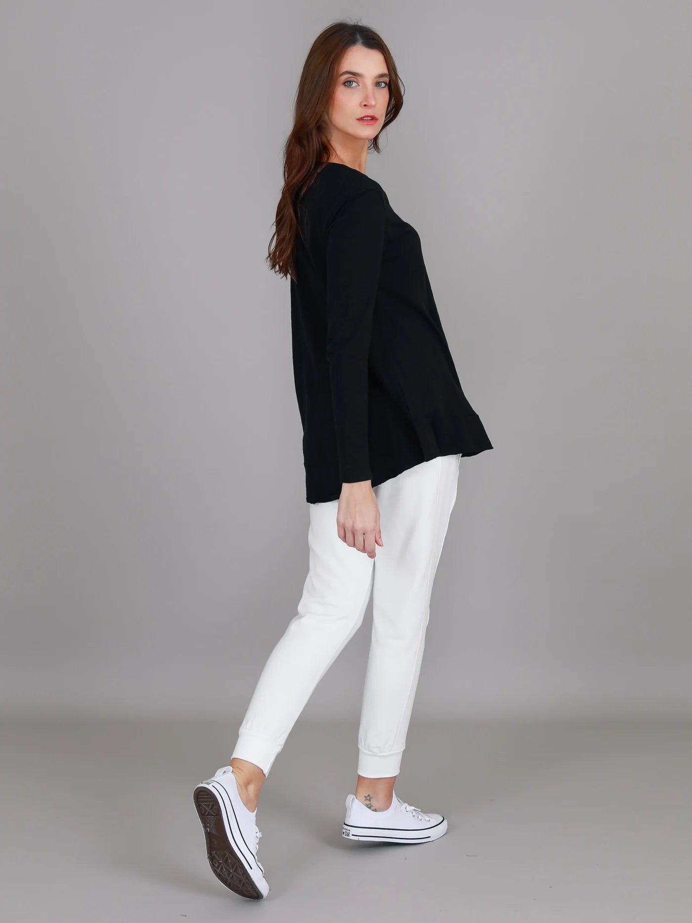 Mascot Wide Hem Long Sleeved Tee