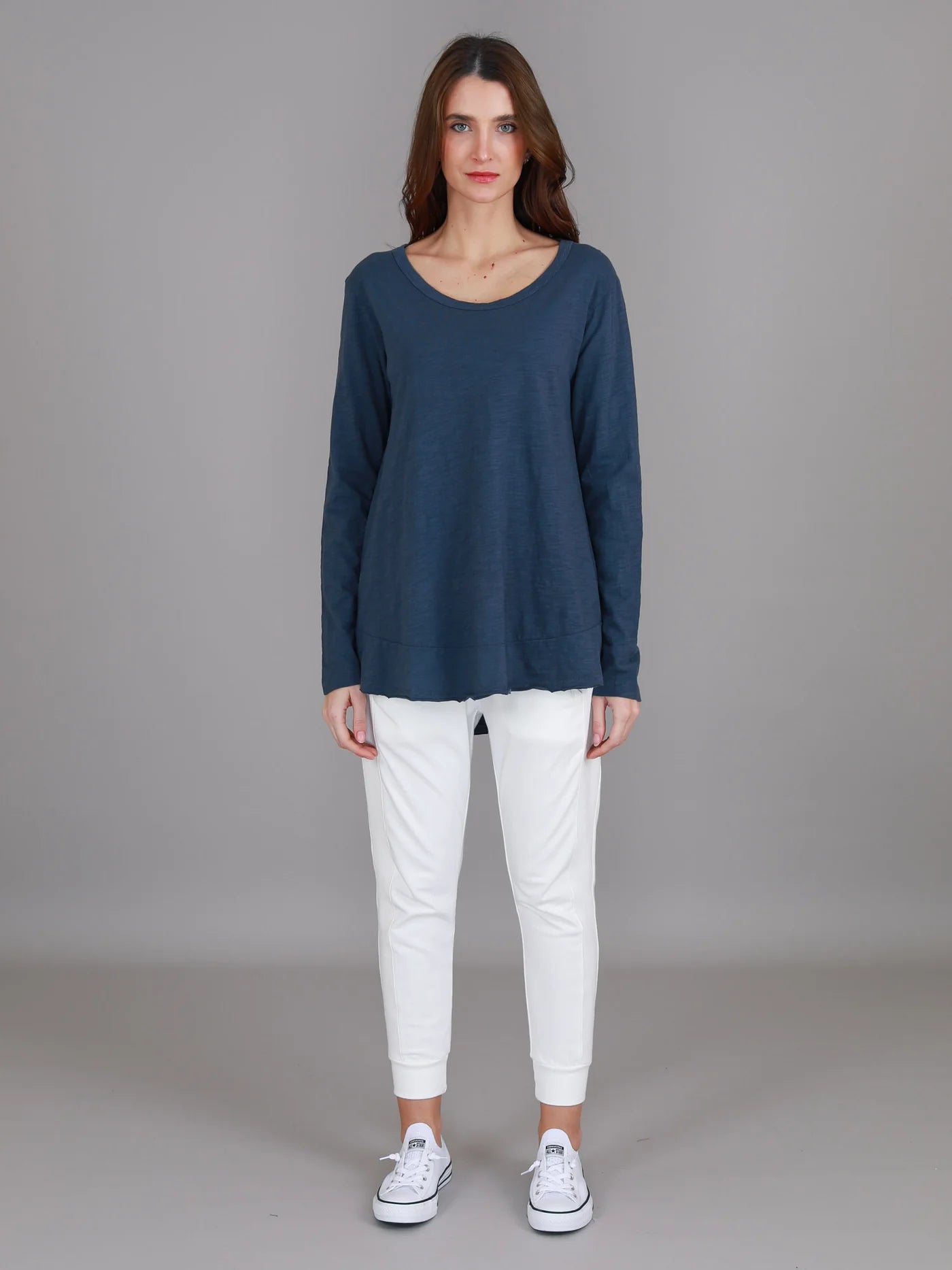 Mascot Wide Hem Long Sleeved Tee