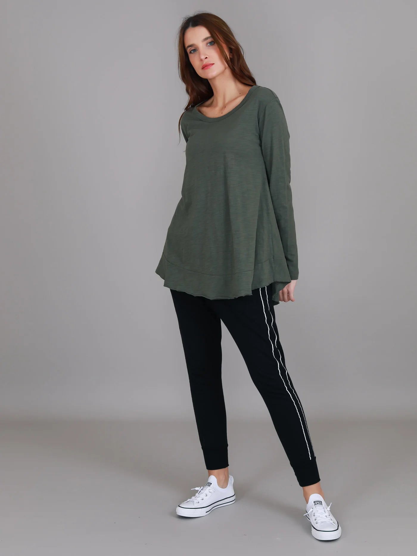 Mascot Wide Hem Long Sleeved Tee