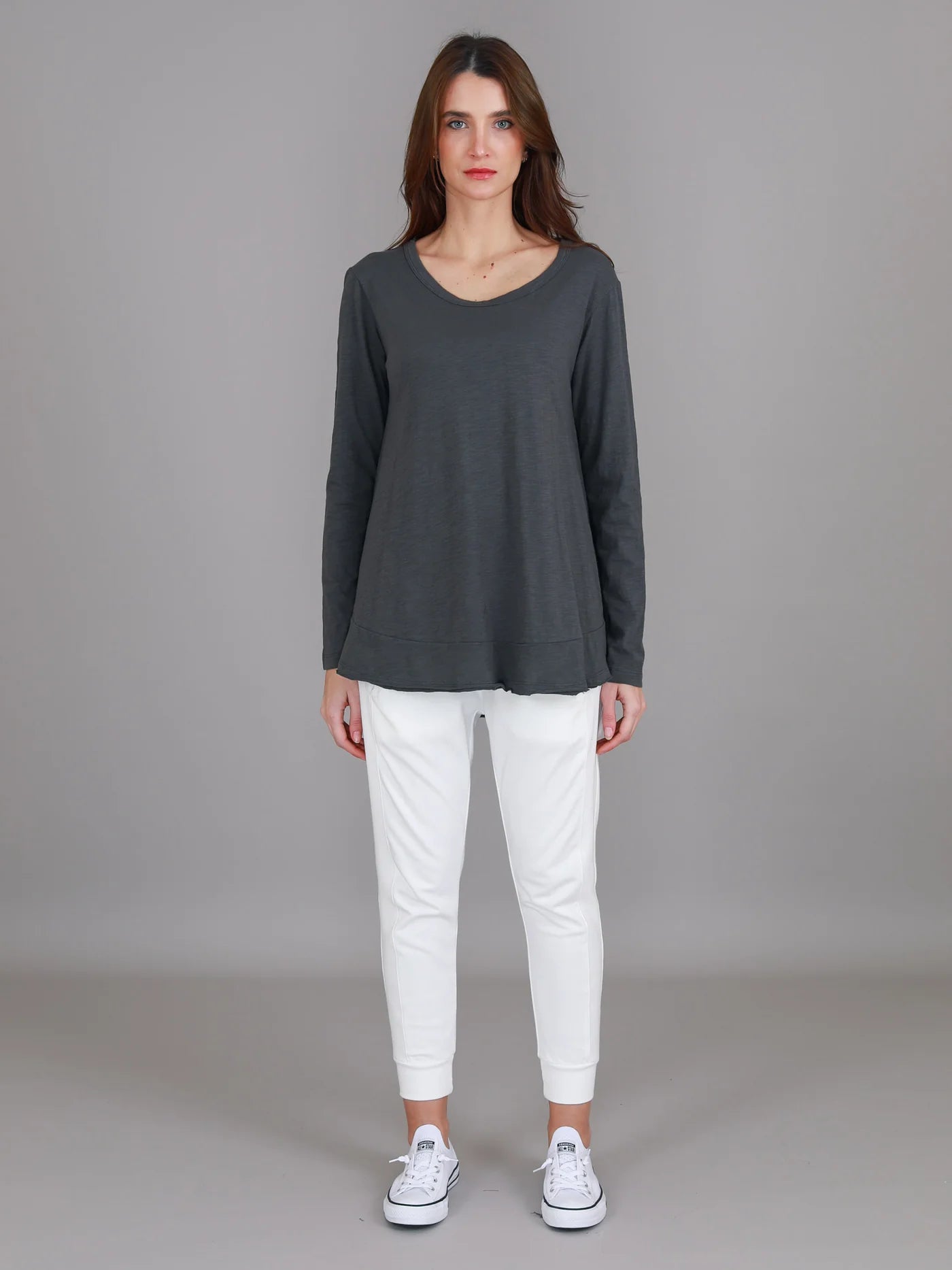 Mascot Wide Hem Long Sleeved Tee