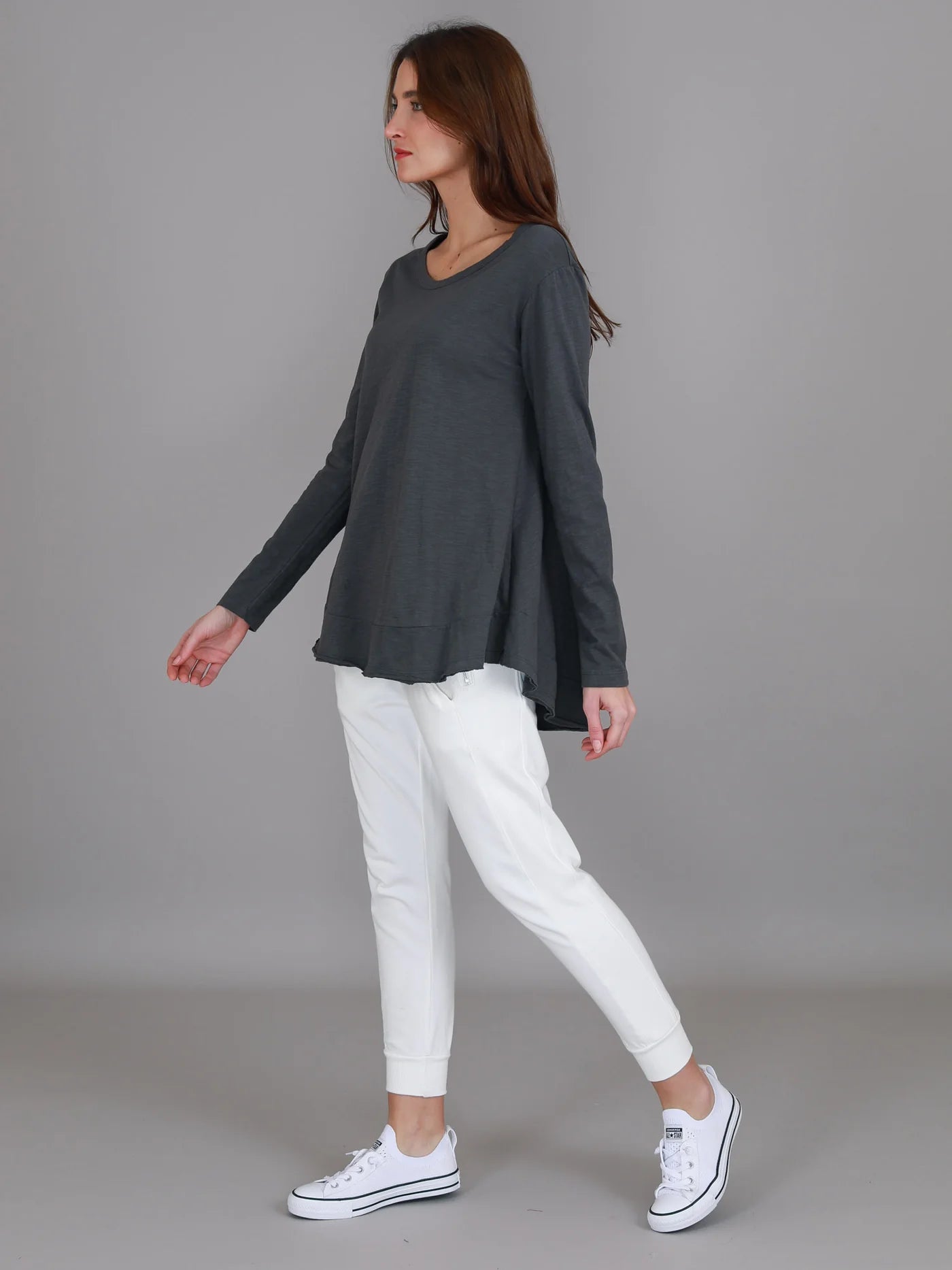 Mascot Wide Hem Long Sleeved Tee