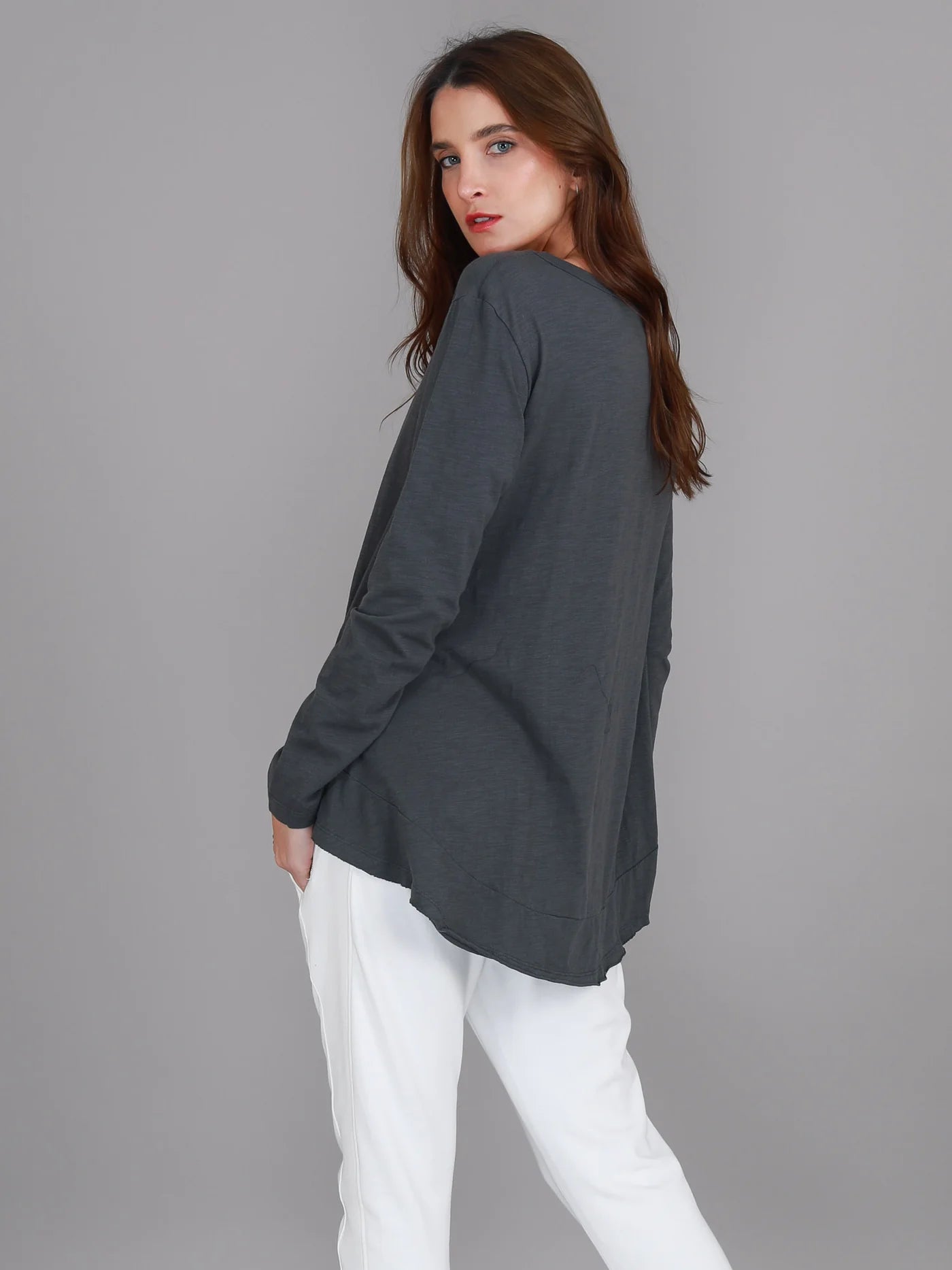 Mascot Wide Hem Long Sleeved Tee