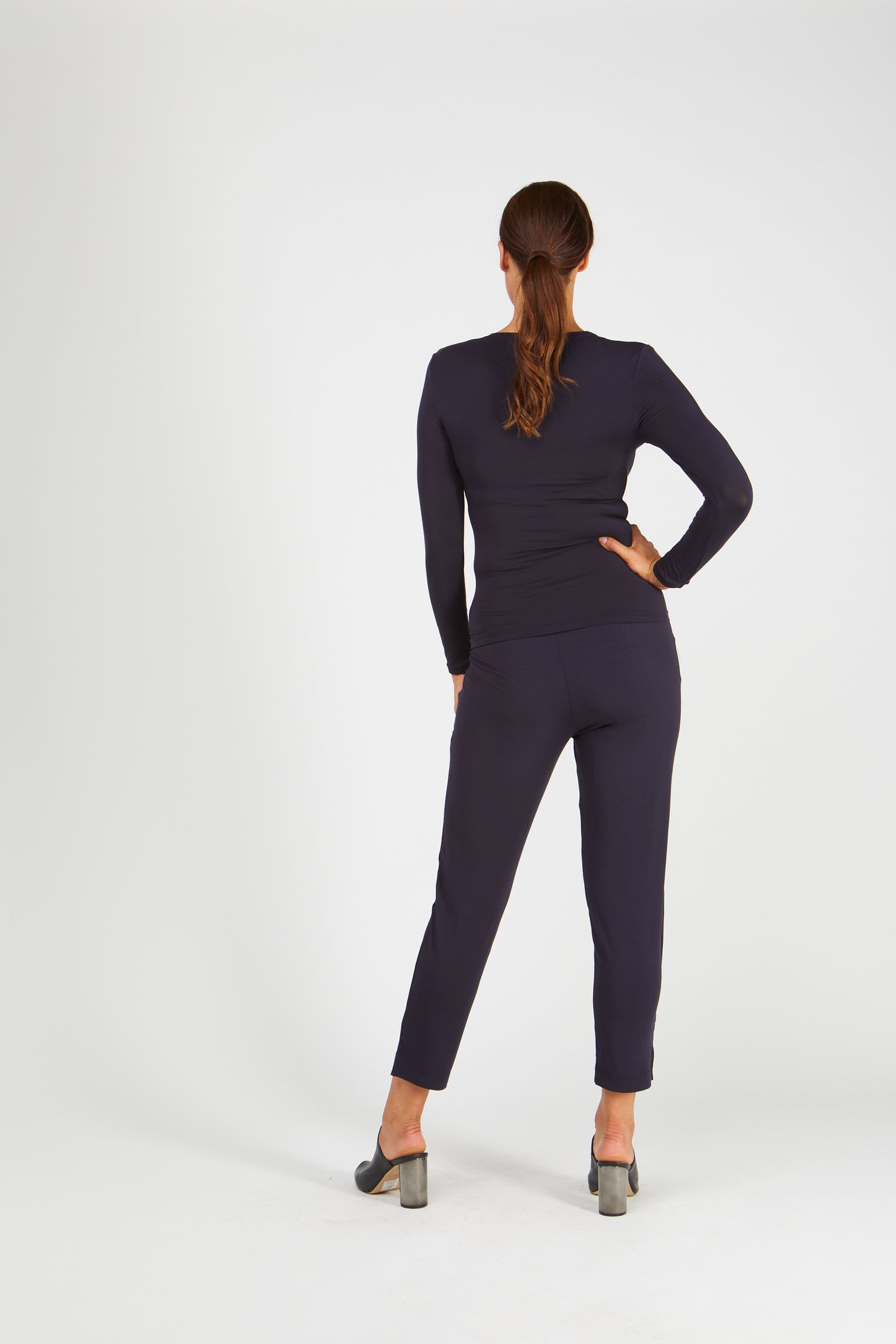 Breeze Travel Pant - French Navy (Plus Size)