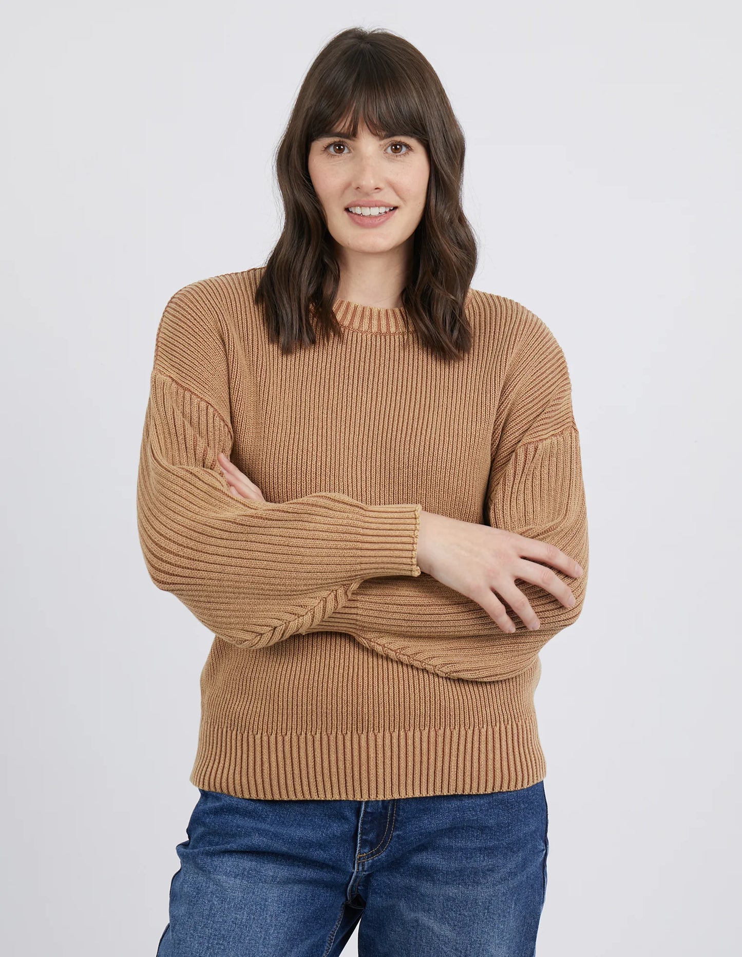 Shop Aliya Knit foxwood rust, buy Aliya Knit Foxwood