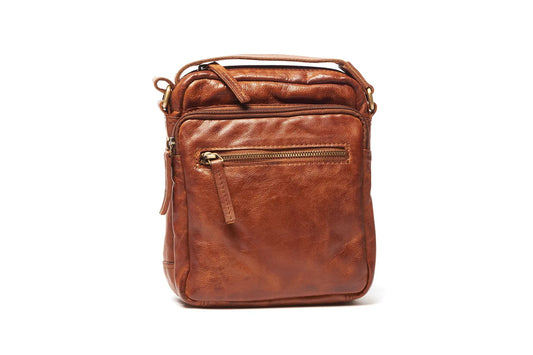 Shop Helsinki Leather Satchel, Buy Mens Leather Satchel, shop Helsinki Leather Unisex Satchel, Brandy Helsinki Leather Satchel