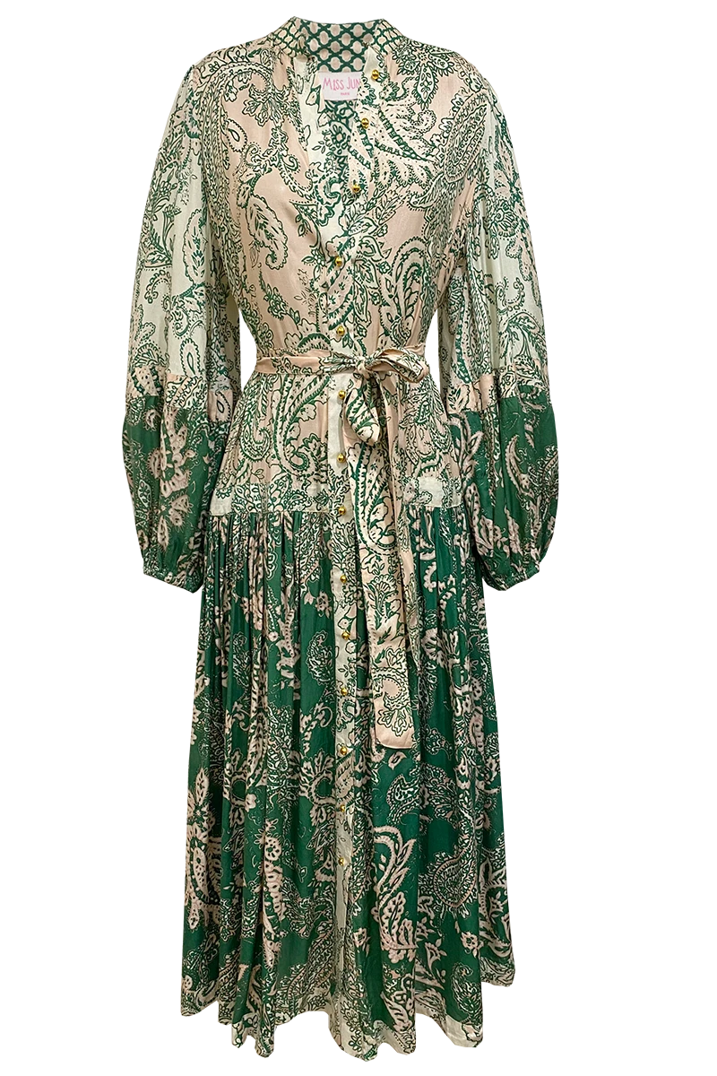 Buy Miss June Paris Carlotta Dress Australian Stockists Miss June Paris Long Green Dress, Miss june paris Carlotta Dress, Miss June Carlotta Dress Green long Boho Dress, Miss June Paris Australian Stockists, Miss June Paris Melbourne Stockists, Miss June Paris Sydney stockists, Miss June Paris online Sale, Buy Miss June Carlotta Dress in Green Australia