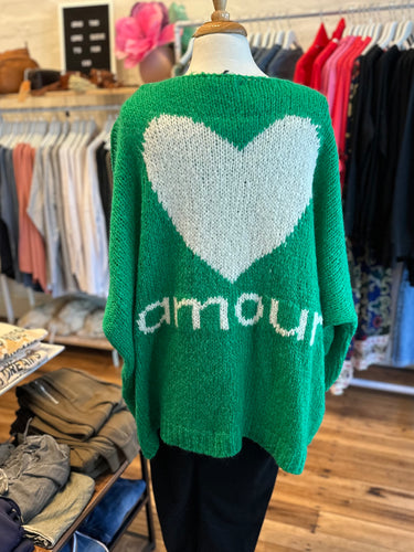 Amour Knit - Emerald Green