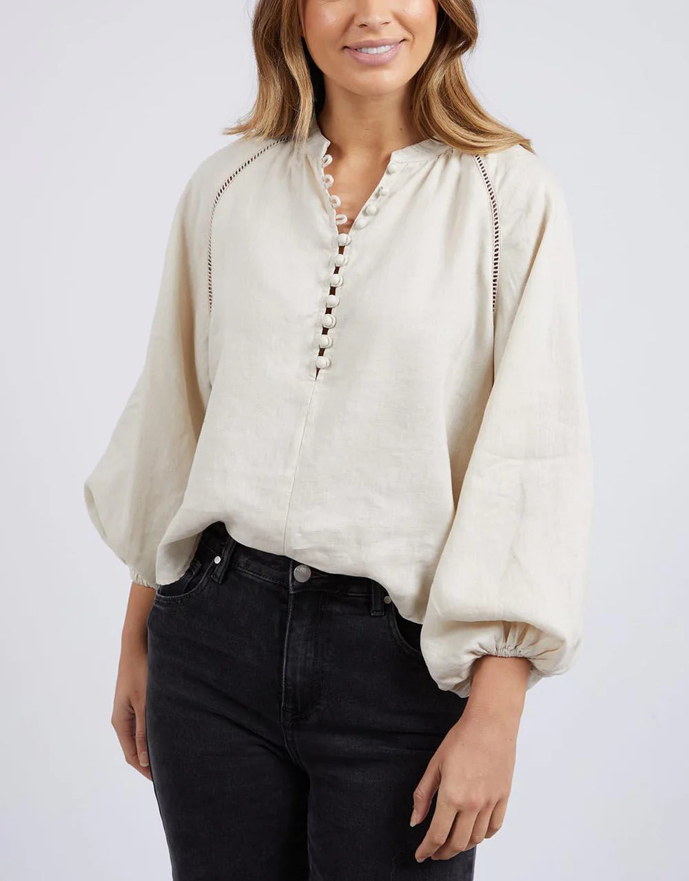 Foxwood Clothing Australian online retailer, Foxwood SHirts, Foxwood Sardinia Blouse, Foxwood Clothing on line, Foxwood Sardinia Shirt in White, Foxwood Sardinia Blouse in Bone, Foxwood Stockists, Foxwood MElbourne stockists, Foxwood afterpay store