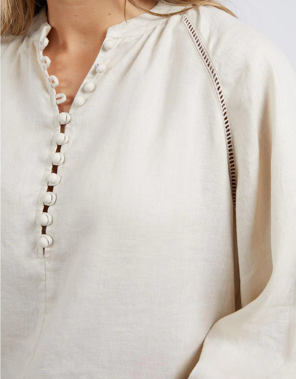 Foxwood Clothing Australian online retailer, Foxwood SHirts, Foxwood Sardinia Blouse, Foxwood Clothing on line, Foxwood Sardinia Shirt in White, Foxwood Sardinia Blouse in Bone, Foxwood Stockists, Foxwood MElbourne stockists, Foxwood afterpay store