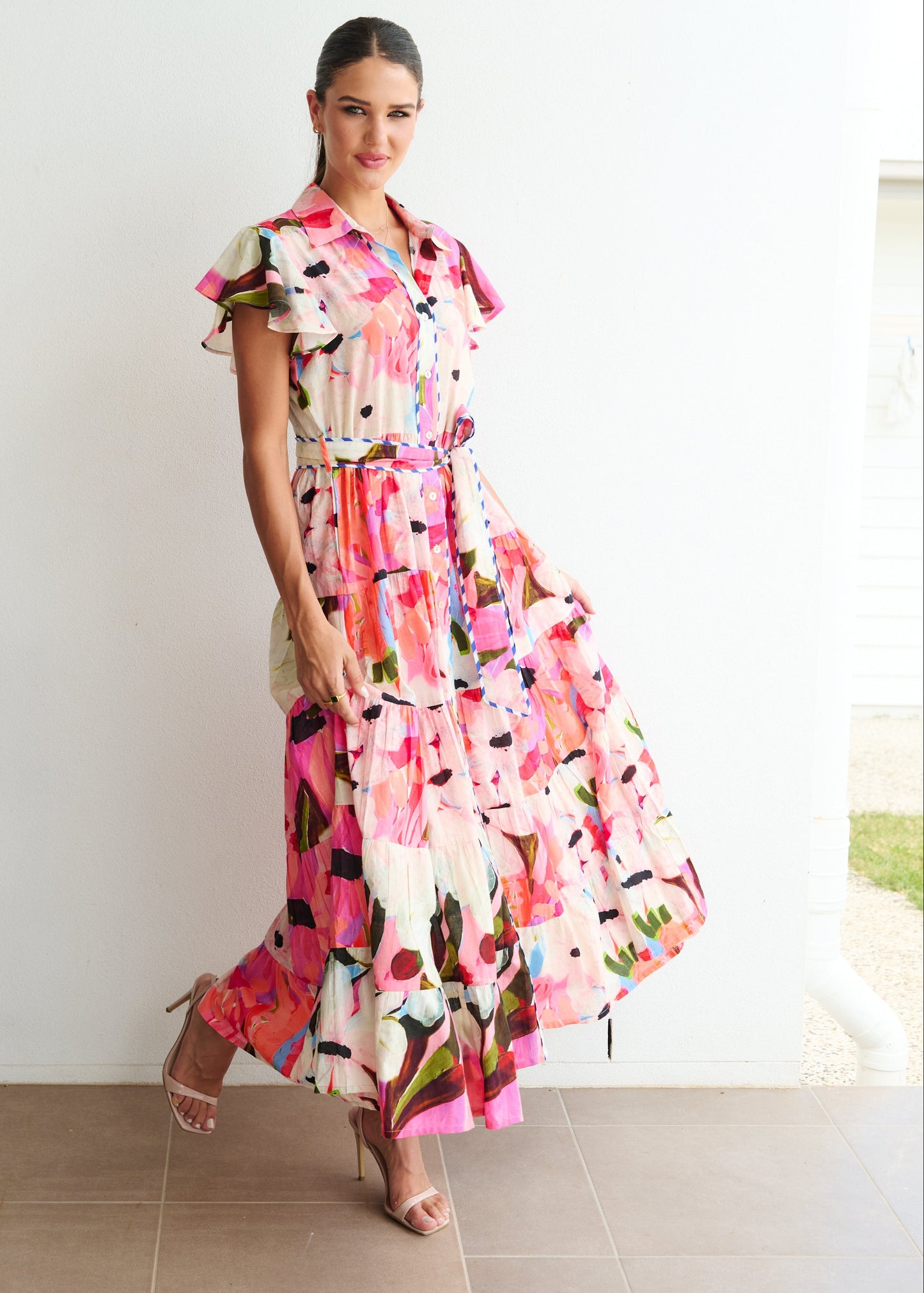 Zelda Dress - Summer Sun Print