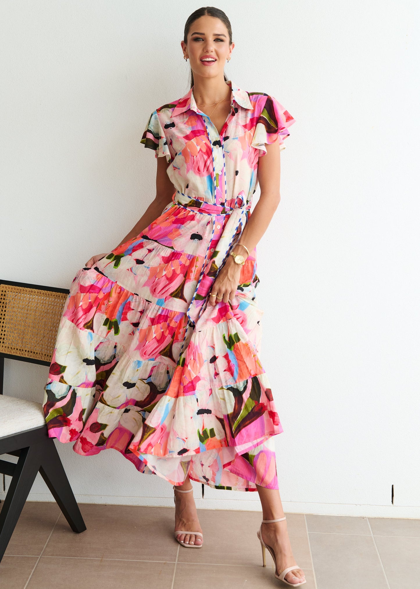 Zelda Dress - Summer Sun Print