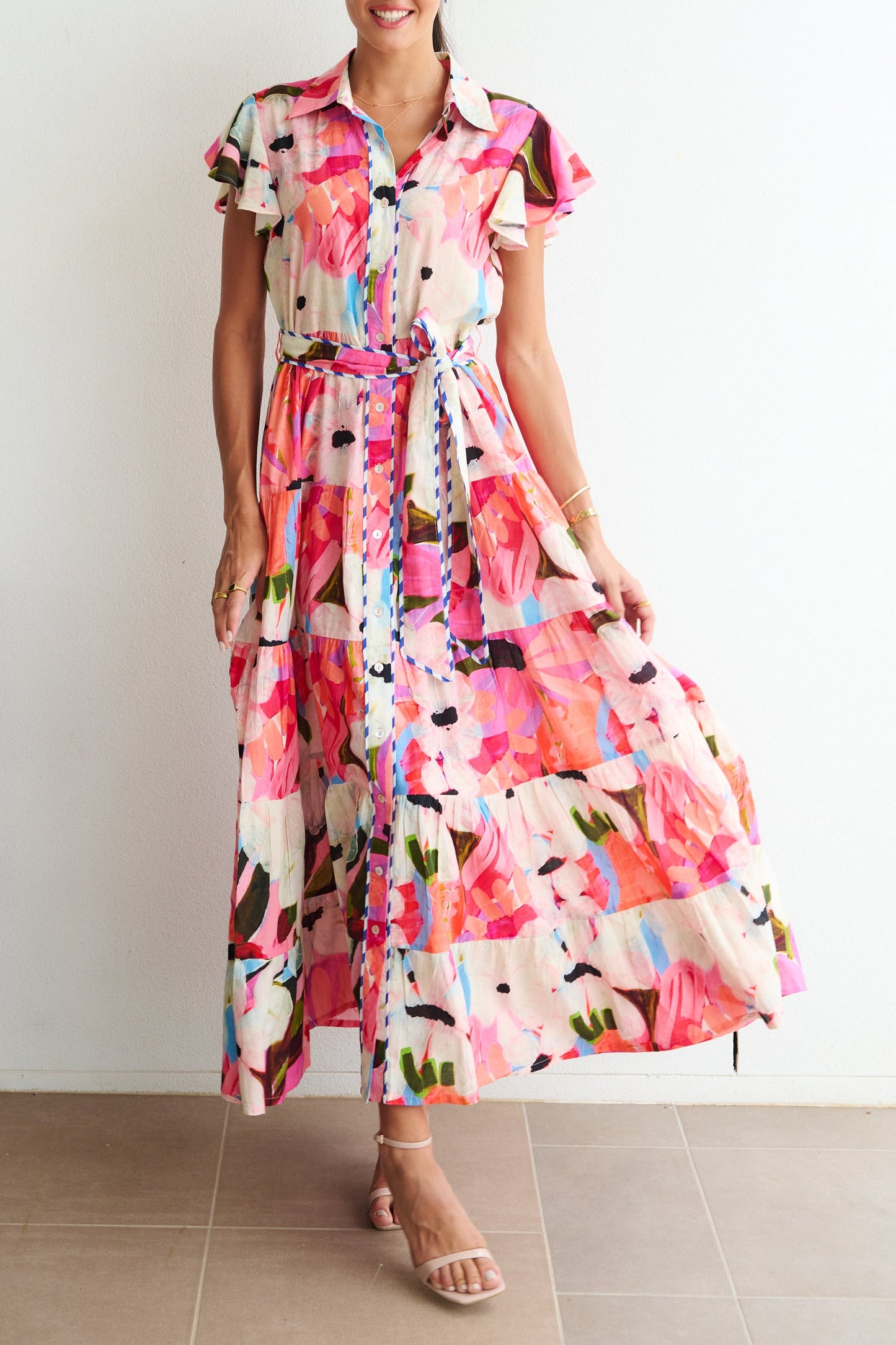 Zelda Dress - Summer Sun Print
