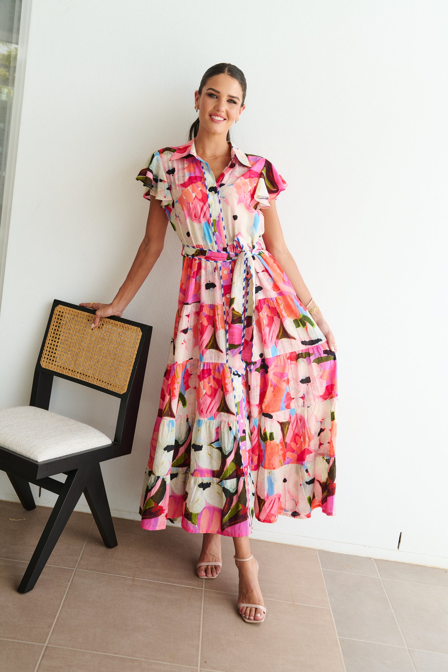 Zelda Dress - Summer Sun Print