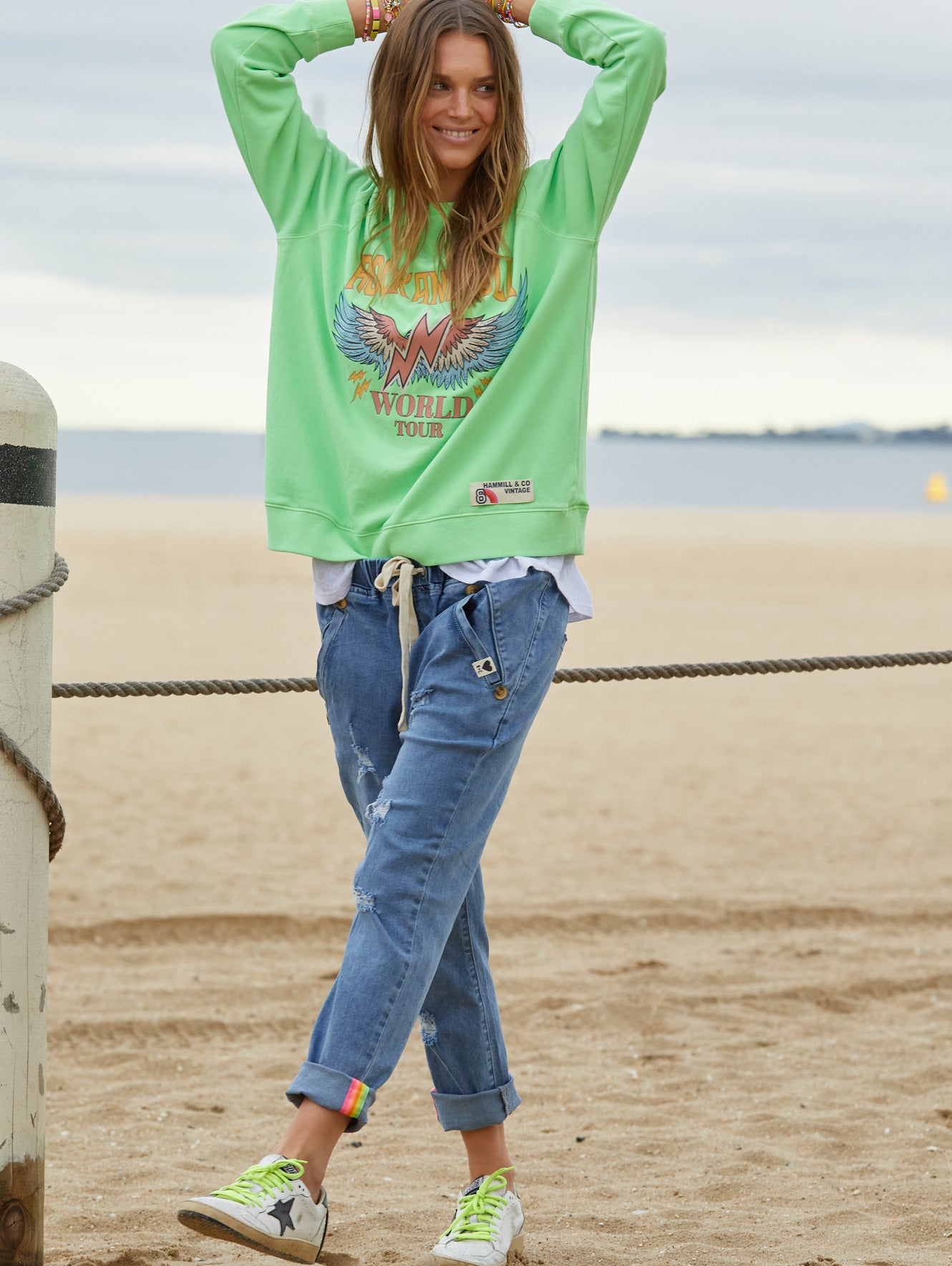 SHOP GREEN ROCK AND ROLL JUMPER, HAMMILL AND CO CLOTHING ONLINE, SHOP HAMMILL AND CO GREEN ROCK SWEATER, SHOP HAMMILL AND CO AUSTRALIAN STOCKISTS, HAMMILL AND CO MELBOURNE STOCKISTS, SHOP HAMMILL AND CO ROCK AND ROLL SYDNEY STOCKISTS