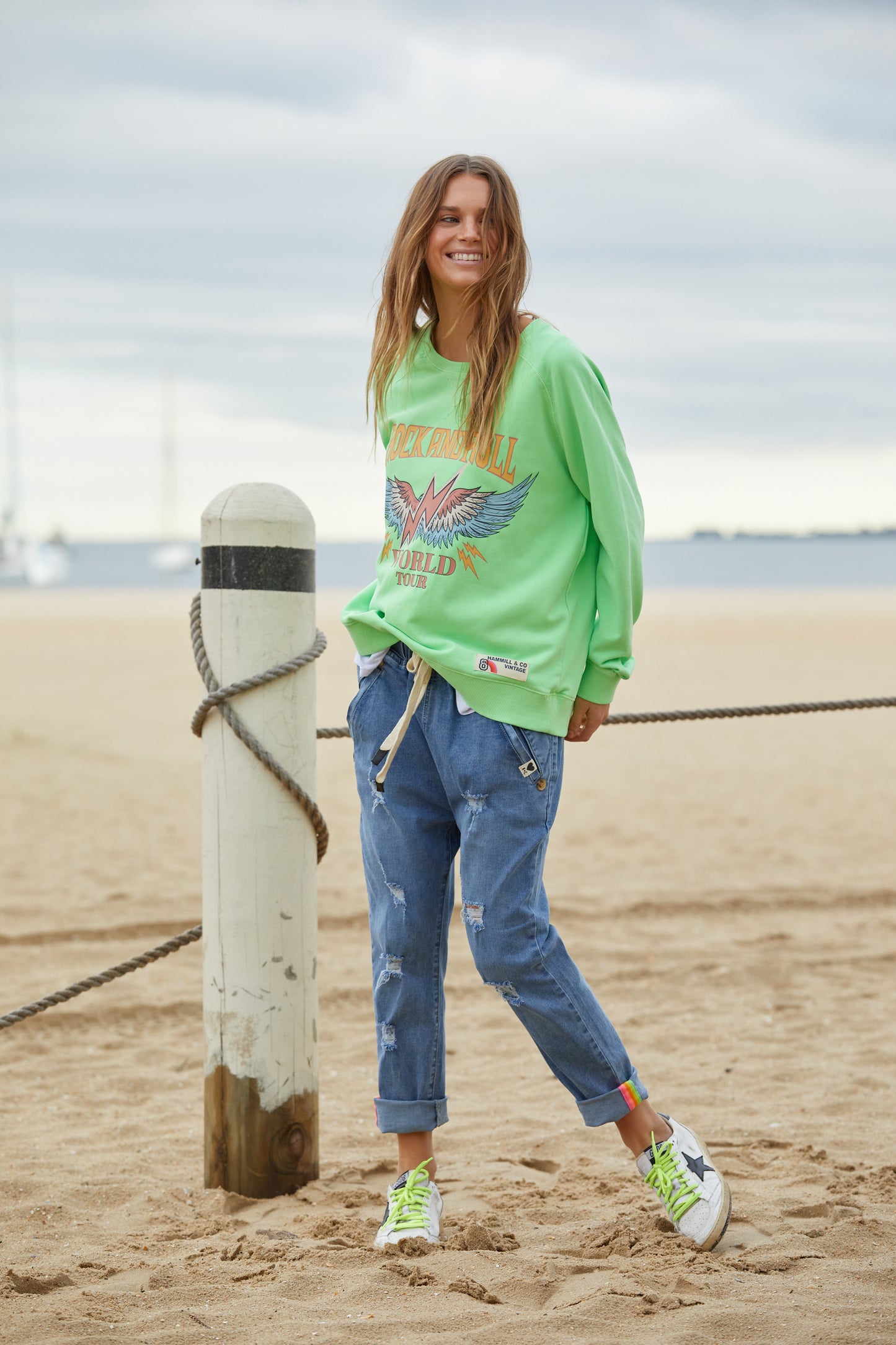 SHOP GREEN ROCK AND ROLL JUMPER, HAMMILL AND CO CLOTHING ONLINE, SHOP HAMMILL AND CO GREEN ROCK SWEATER, SHOP HAMMILL AND CO AUSTRALIAN STOCKISTS, HAMMILL AND CO MELBOURNE STOCKISTS, SHOP HAMMILL AND CO ROCK AND ROLL SYDNEY STOCKISTS