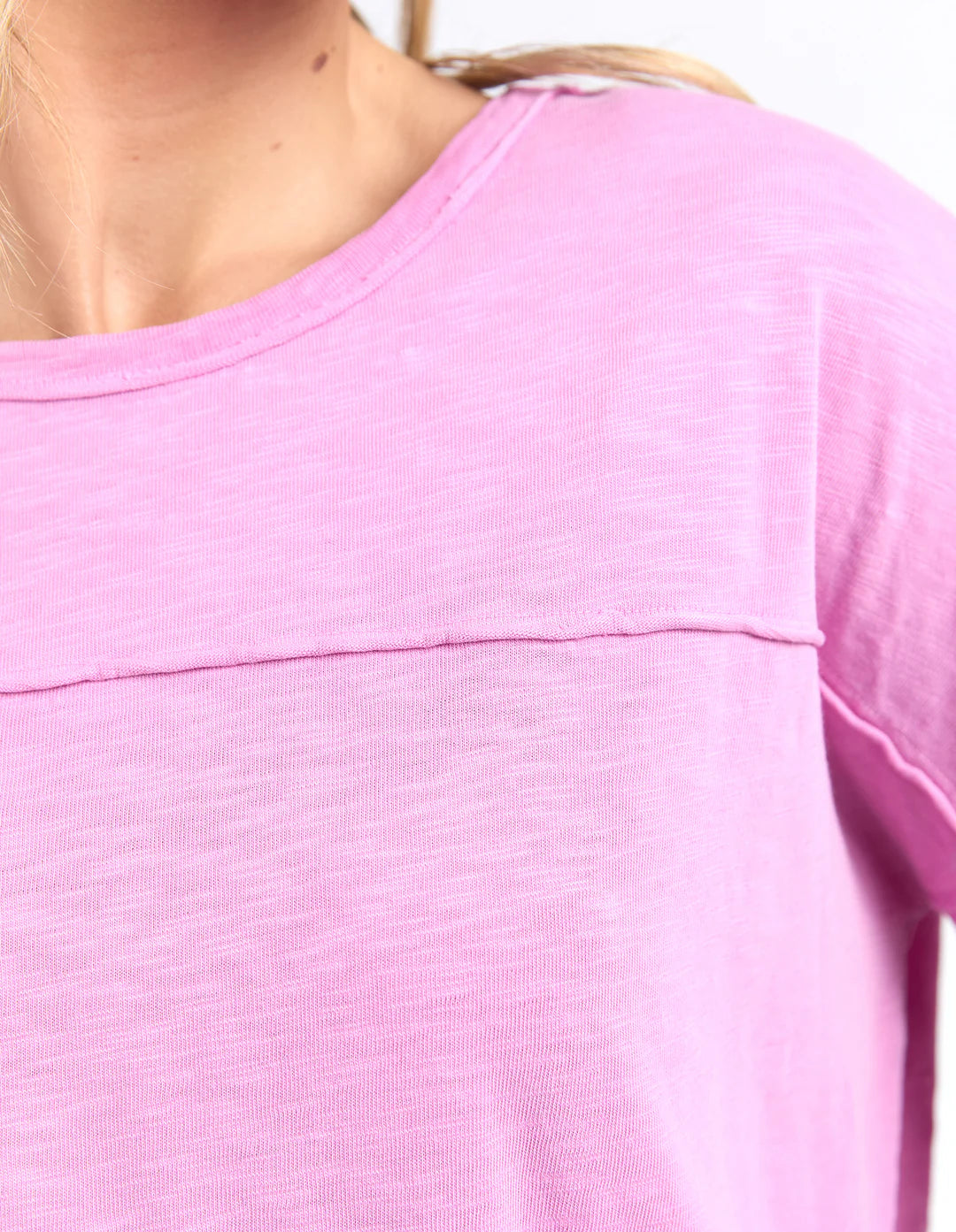 Jayne Throw On Top - Fuchsia Pink