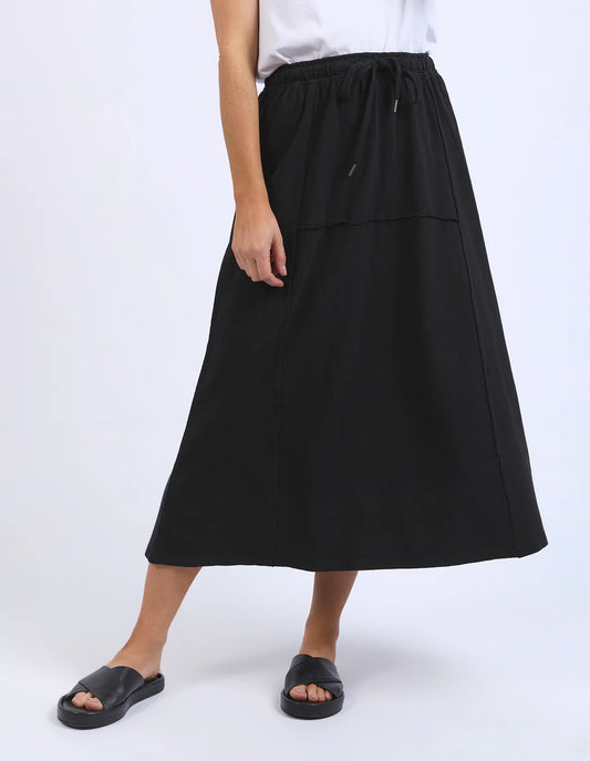 Jayne Skirt - Washed Black