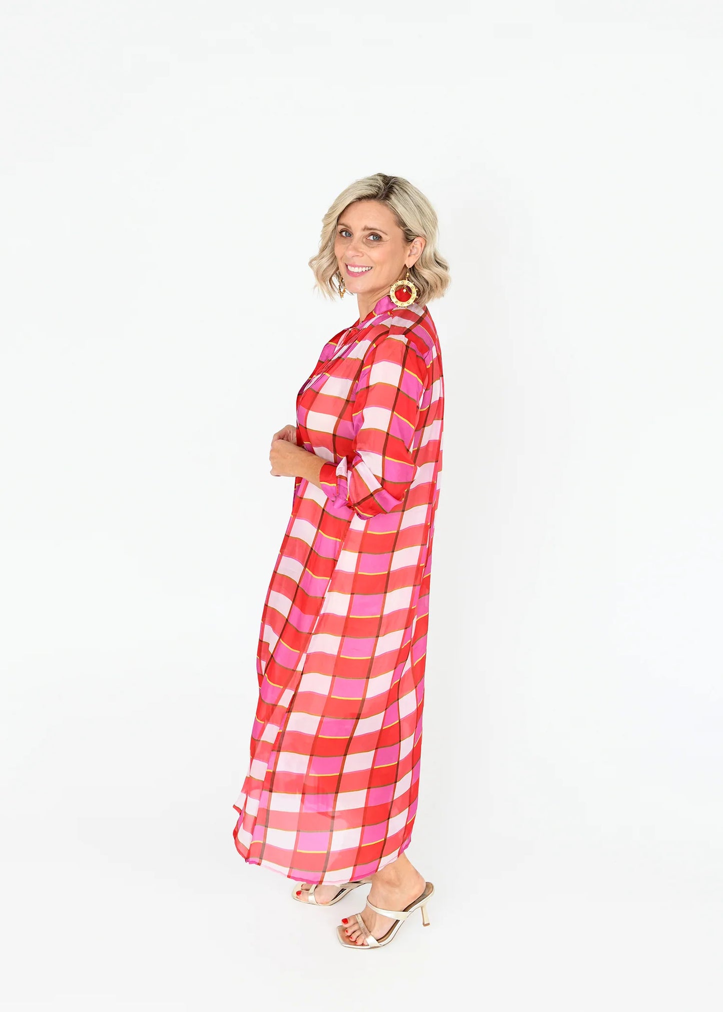 Liz Silk Shirt Dress