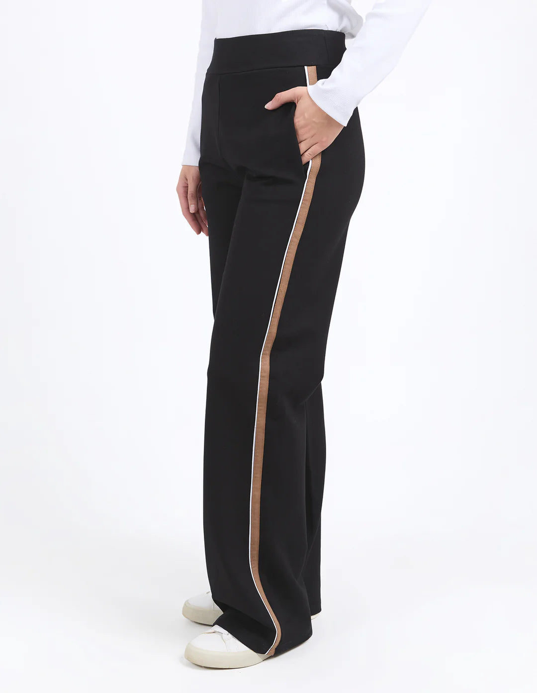 London Straight Leg Ponte Pant