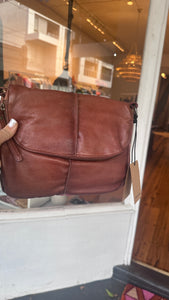 'Miranda' Cross Body/Sling Leather Bag