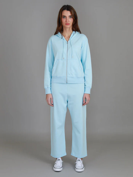 Oli Straight Leg Track Pants - Frosty Blue