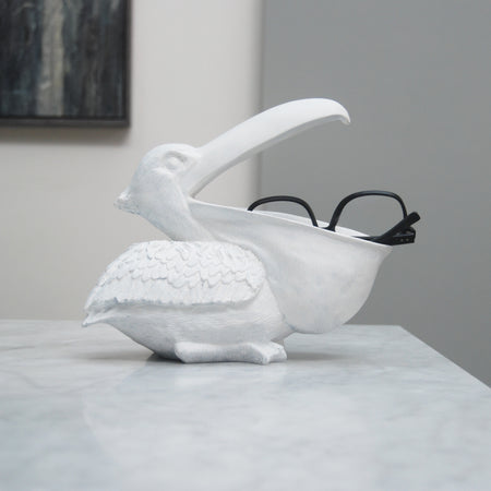 Peter the Pelican Bowl || White