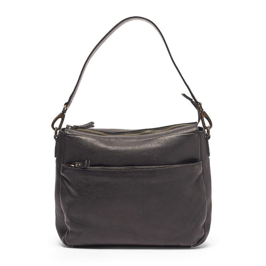 'Camilla' Leather Shoulder Bag