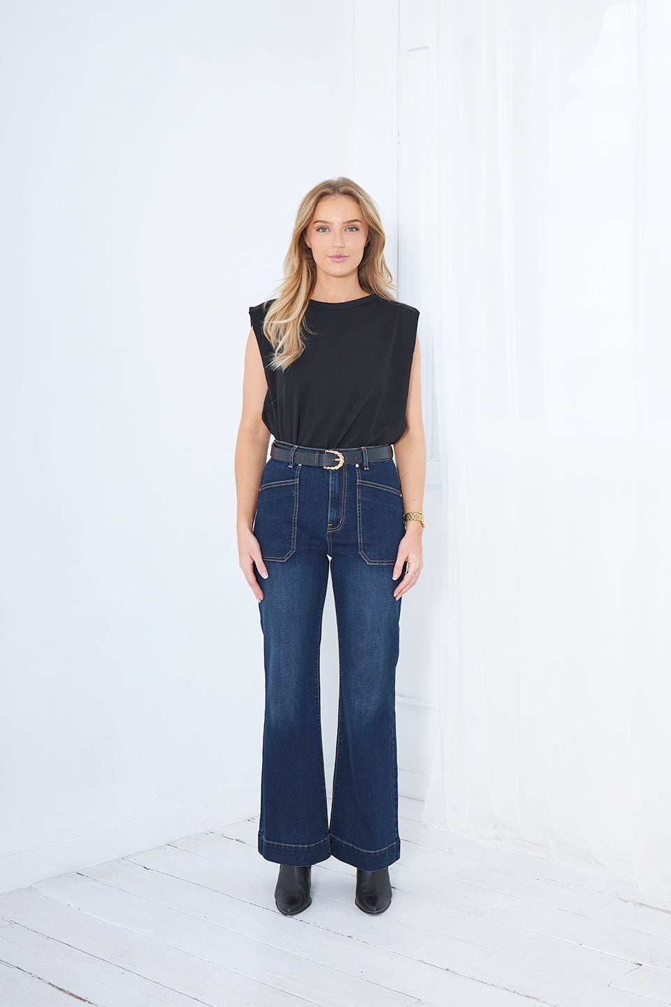 Saint-Rose-Jayne-Boot-Leg-Jeans-Dark-Indigo-Blue-Wash-Saint-rose-jayne-wide-leg-jeans-darl-blue
