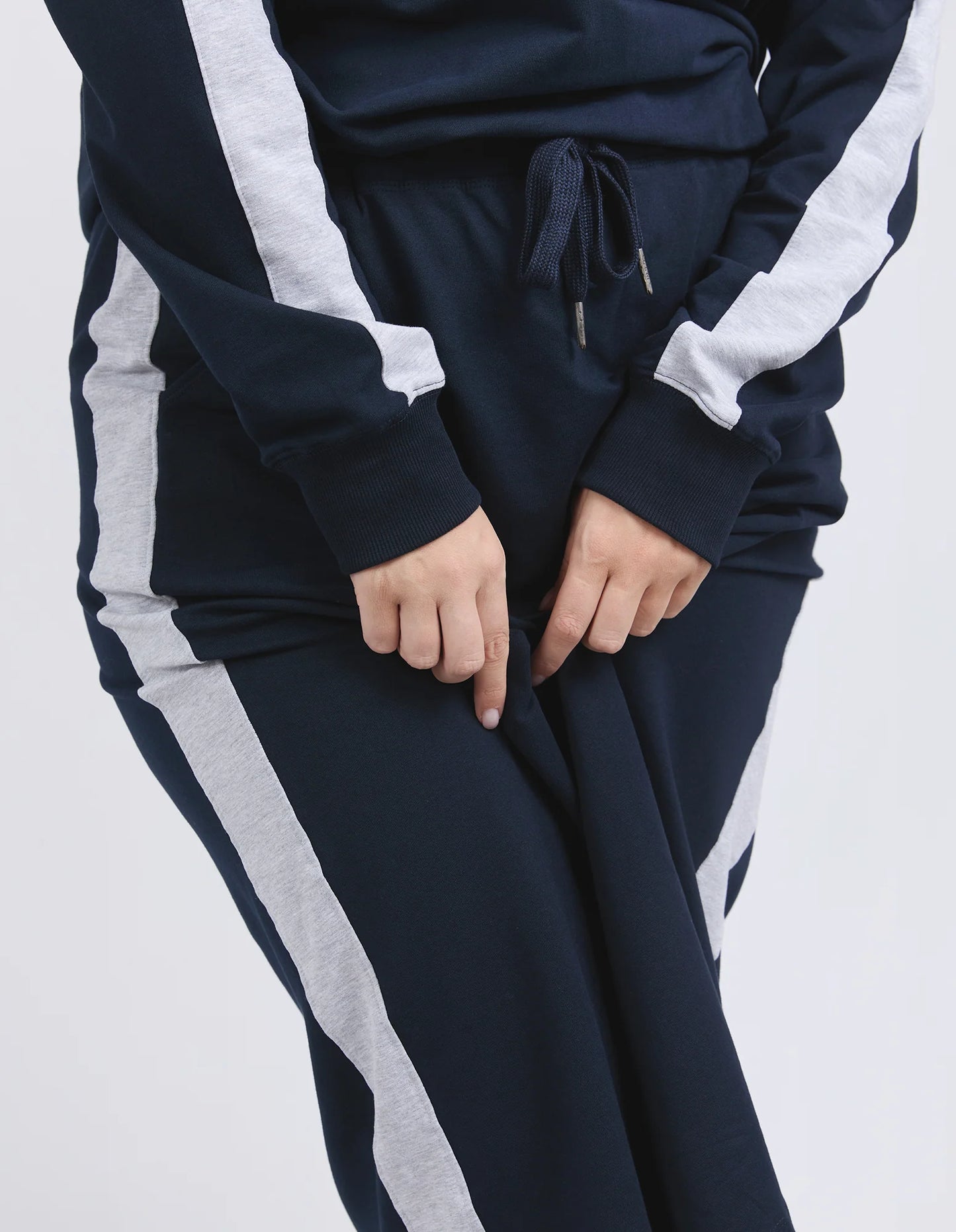 Sloan Fleece Skirt- Navy (Plus Size)