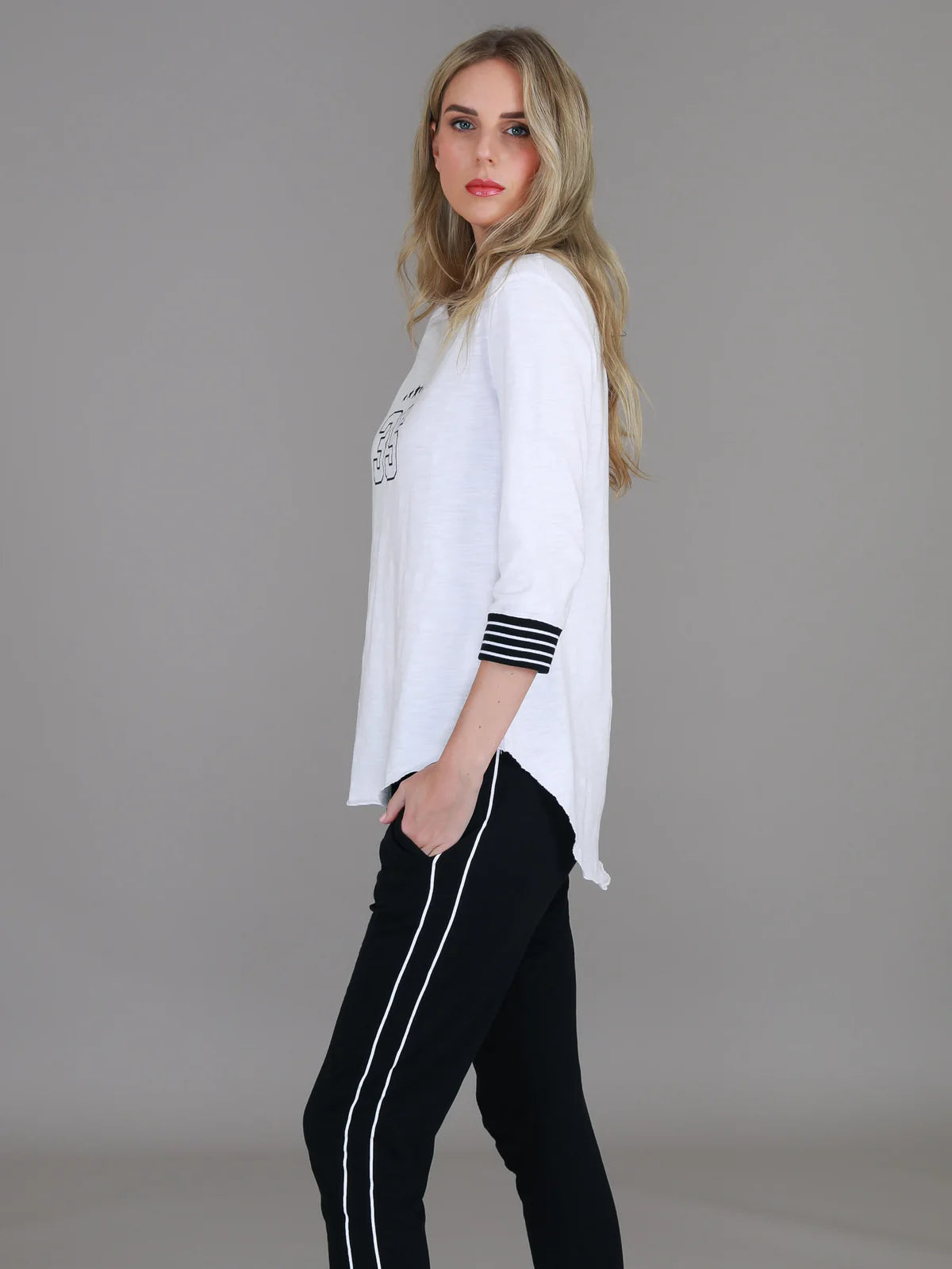 Teagan 3/4 Sleeve Tee