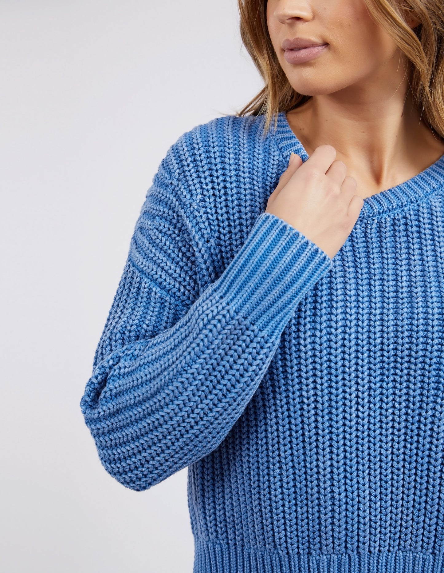 Winnie knit Shop Foxwood Winnie knit Blue