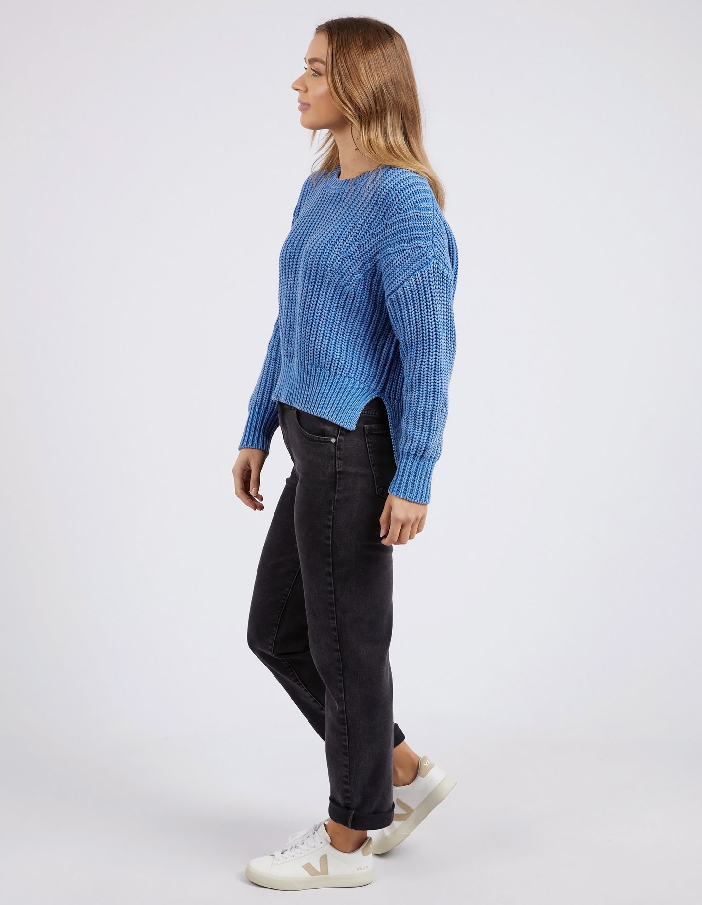 Winnie knit Shop Foxwood Winnie knit Blue